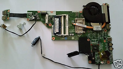 HP COMPAQ CQ57 SERIES LAPTOP MOTHERBOARD WITH AMD E-300 CPU 657324-001 + EXTRAS