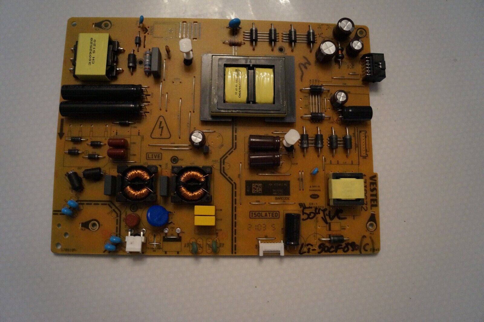 PSU POWER SUPPLY BOARD 17IPS72 28656548 FOR 50″ JVC LT-50C890(C) LED TV