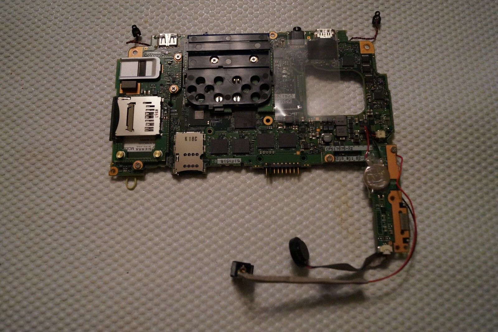 MOTHERBOARD LOGIC BOARD FOR 10.1″ FUJITSU STYLISTIC Q550 TABLET + EXTRAS