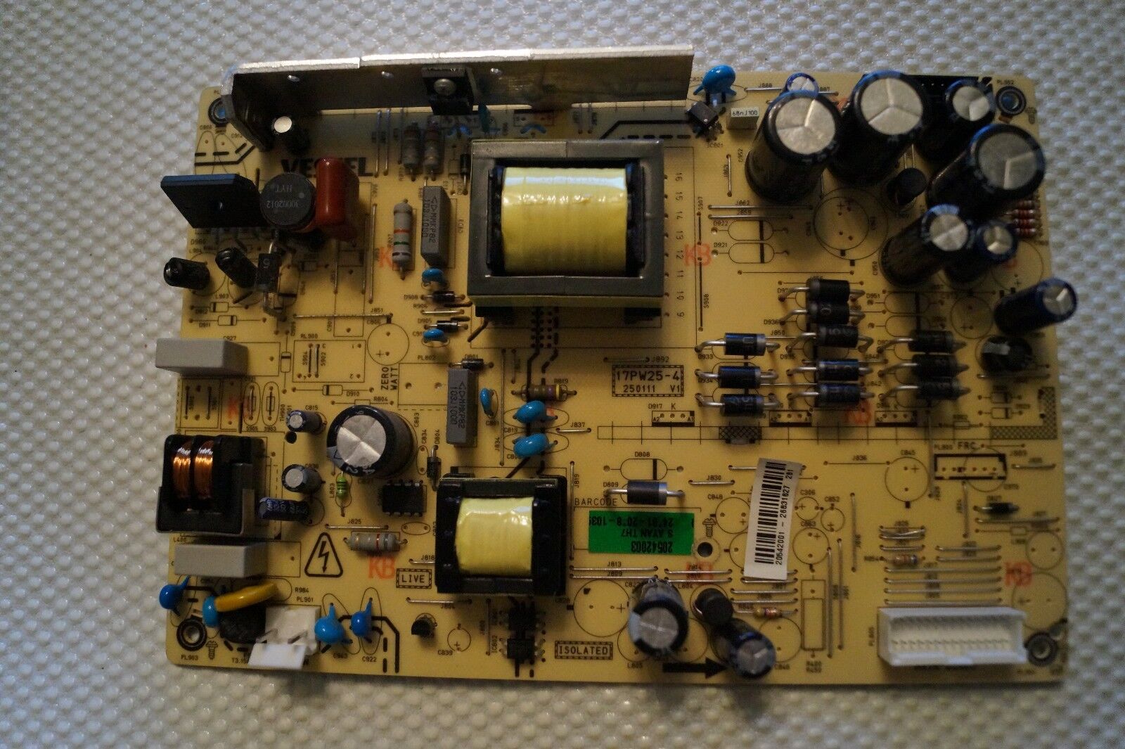 PSU POWER SUPPLY BOARD 17PW25-4 268316227 FOR 32″ NORDMENDE NM320AP06 LCD TV