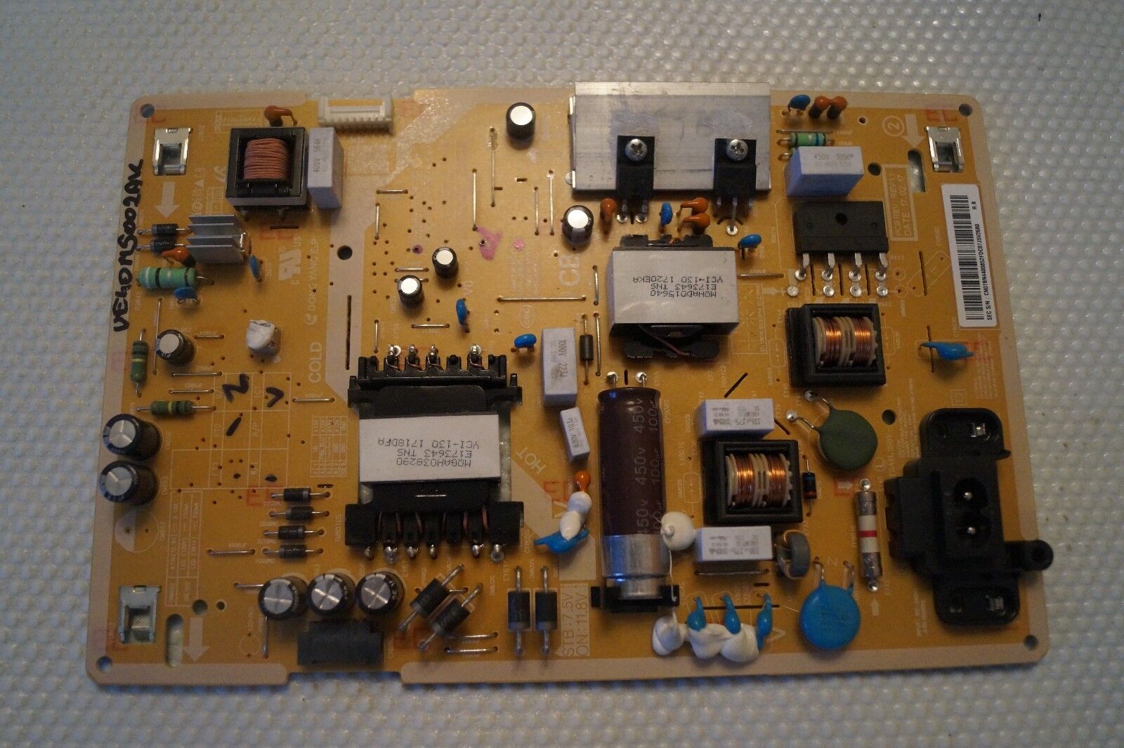 PSU POWER SUPPLY BOARD BN44-00852F FOR 40″ SAMSUNG UE40M5002AK UE40T5300AK TV