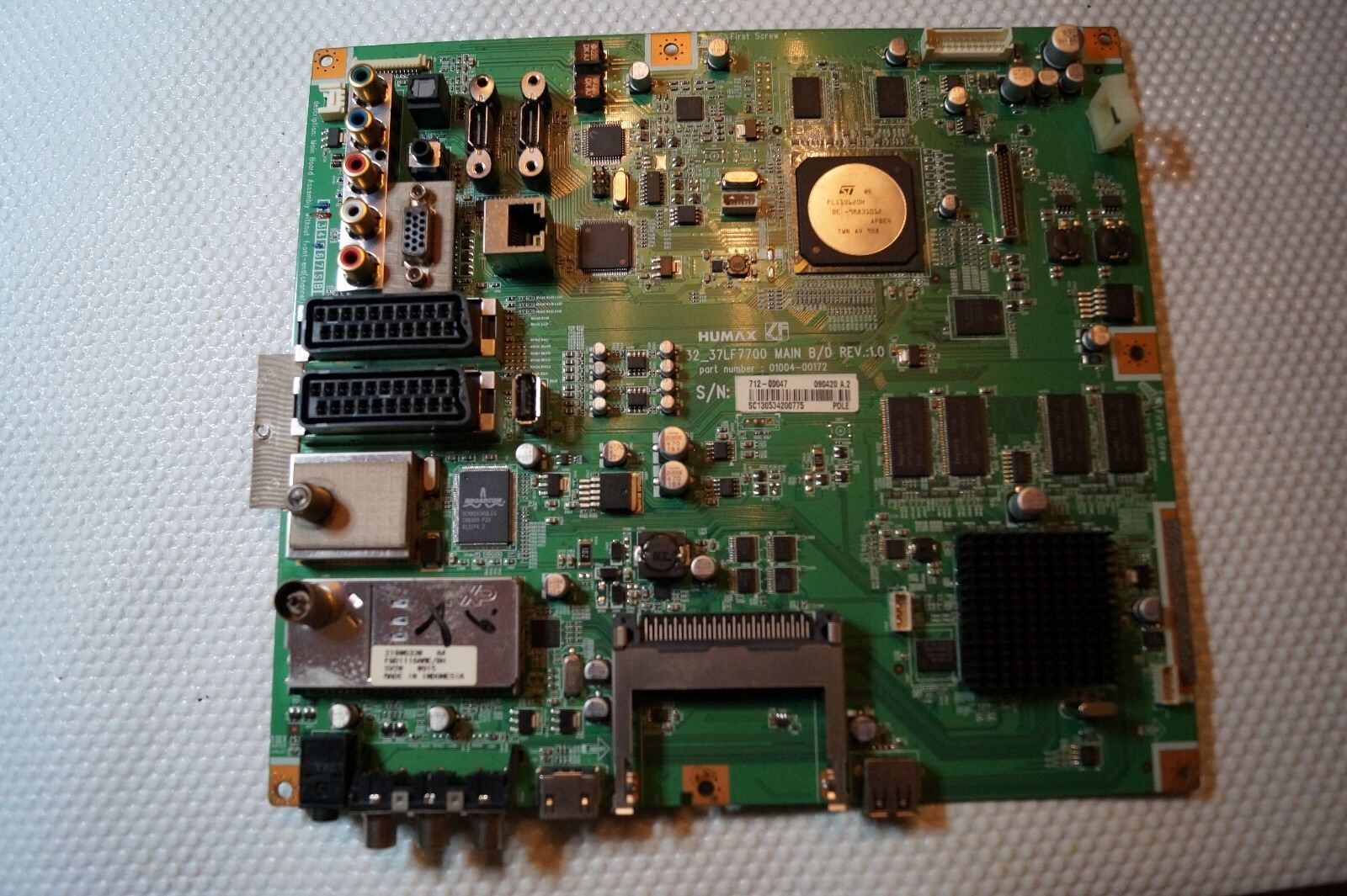 MAIN BOARD 01004-00172 712-00047 FOR 37″ LG 37LF7700 LCD TV, LC370WUE (SB) (B2)