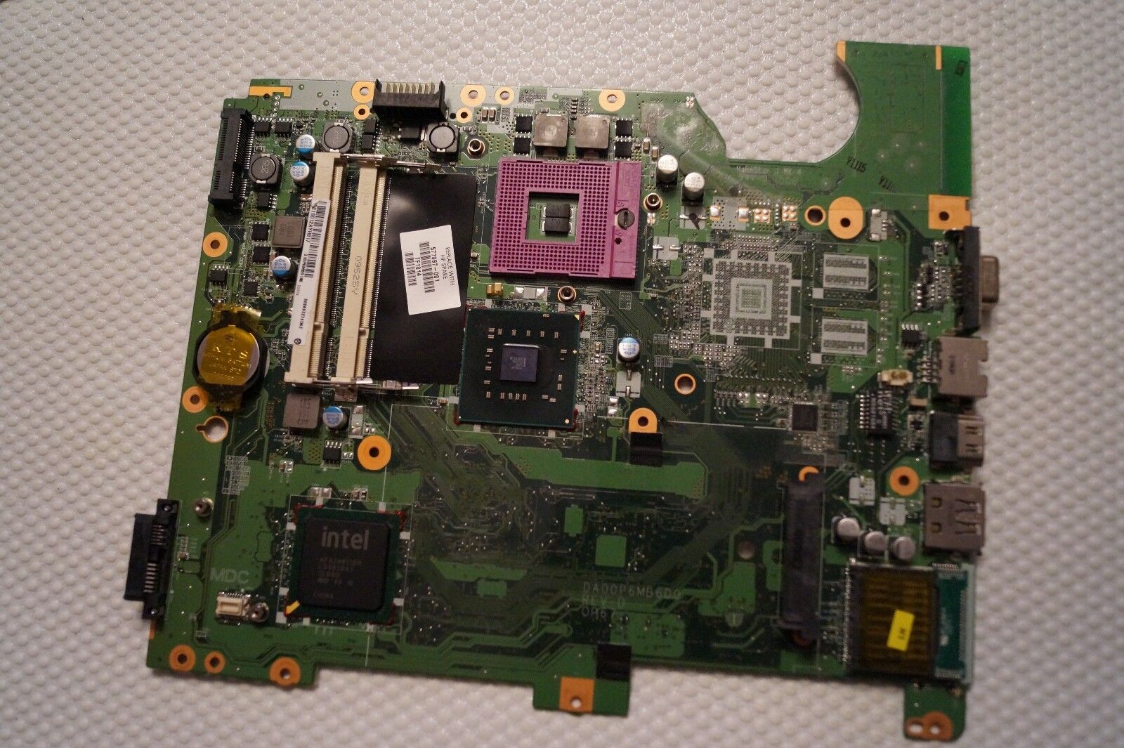 INTEL MOTHERBOARD 577997-001 FAULTY FOR HP CQ61 SOLD AS IS