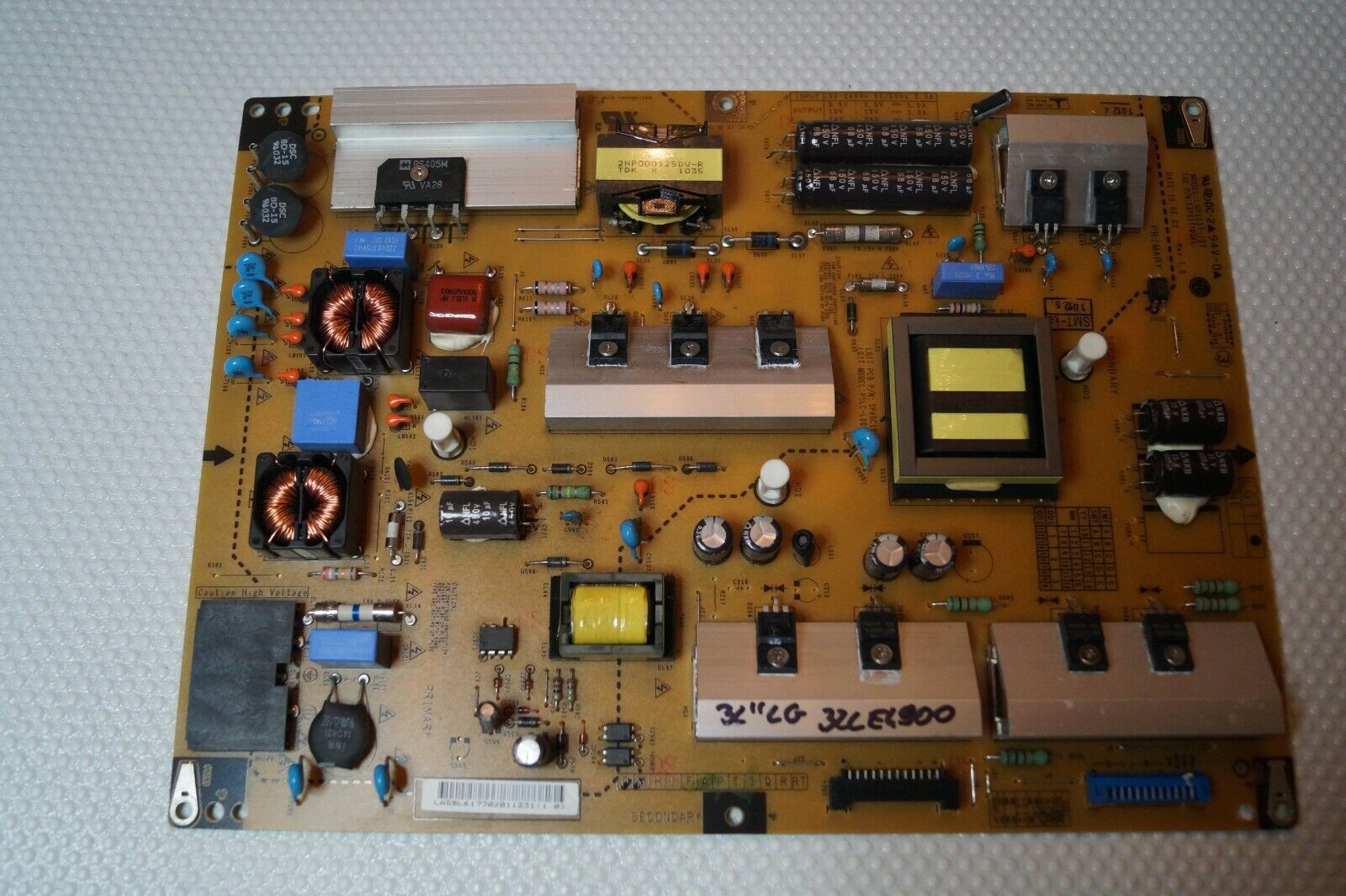 PSU POWER SUPPLY BOARD EAY61770201 LGP3237-10Y FOR 32″ LG 32LE4900 LED TV