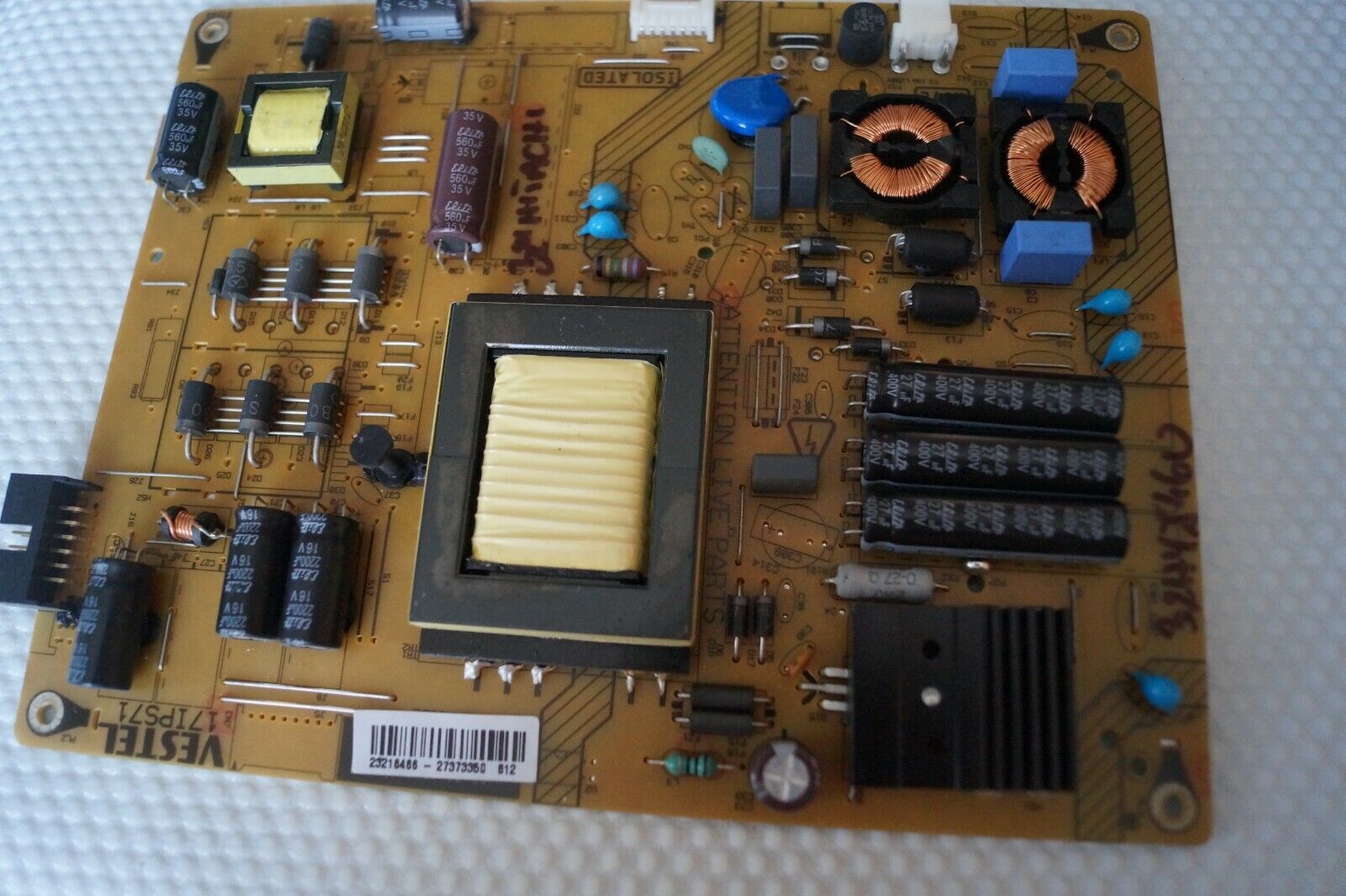 PSU POWER SUPPLY BOARD 17IPS71 27373350 FOR 32″ HITACHI 32HYJ46U LED TV