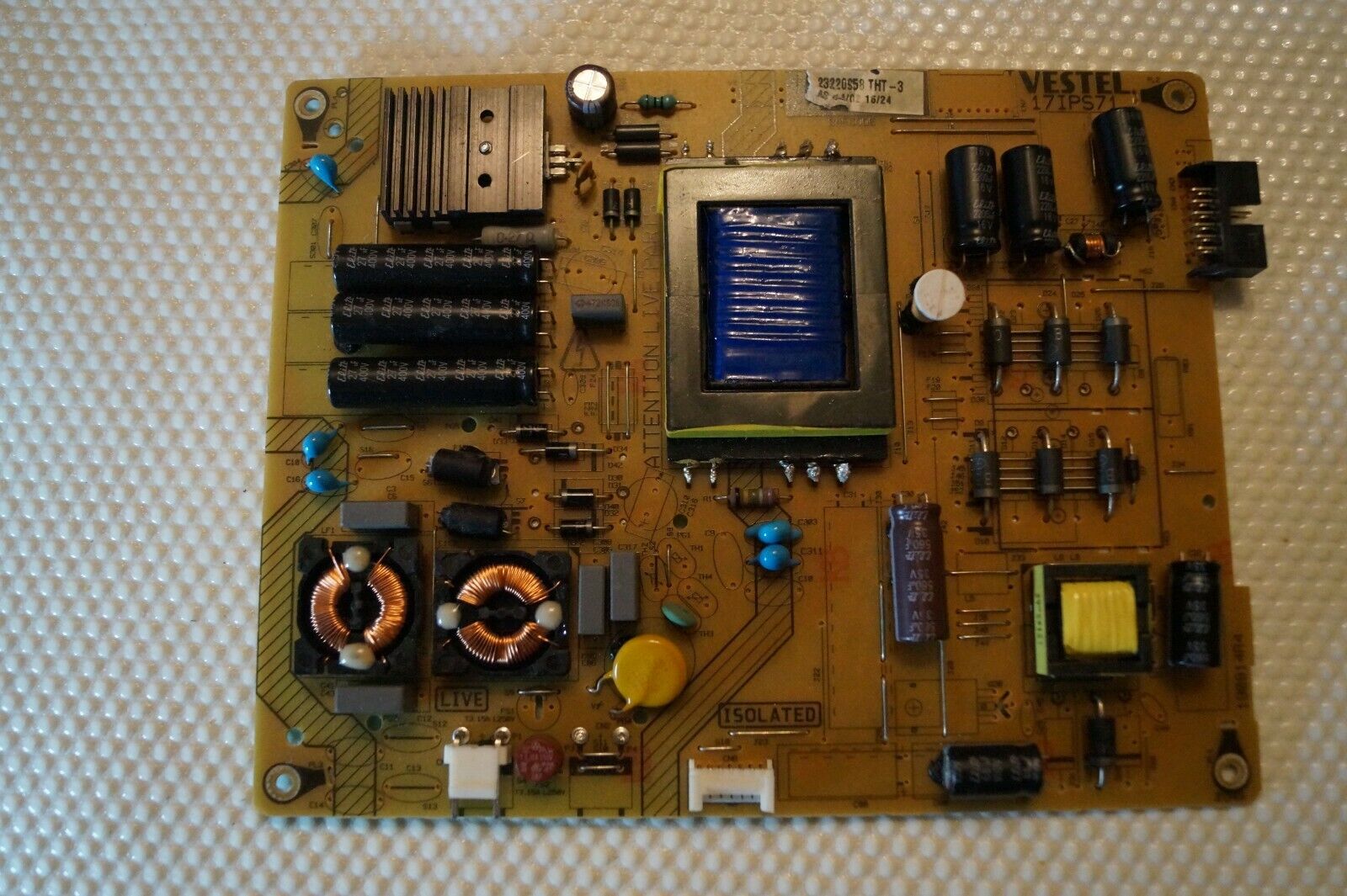 PSU POWER SUPPLY BOARD 17IPS71 23220958 FOR 32″ DIGIHOME 32278HDDLEDCNTD LED TV