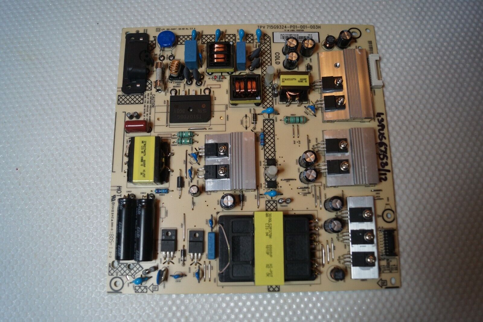 PSU POWER SUPPLY BOARD 715G9324-P01-001-003H FOR 43″ PHILIPS 43PUS6753/12 LED TV