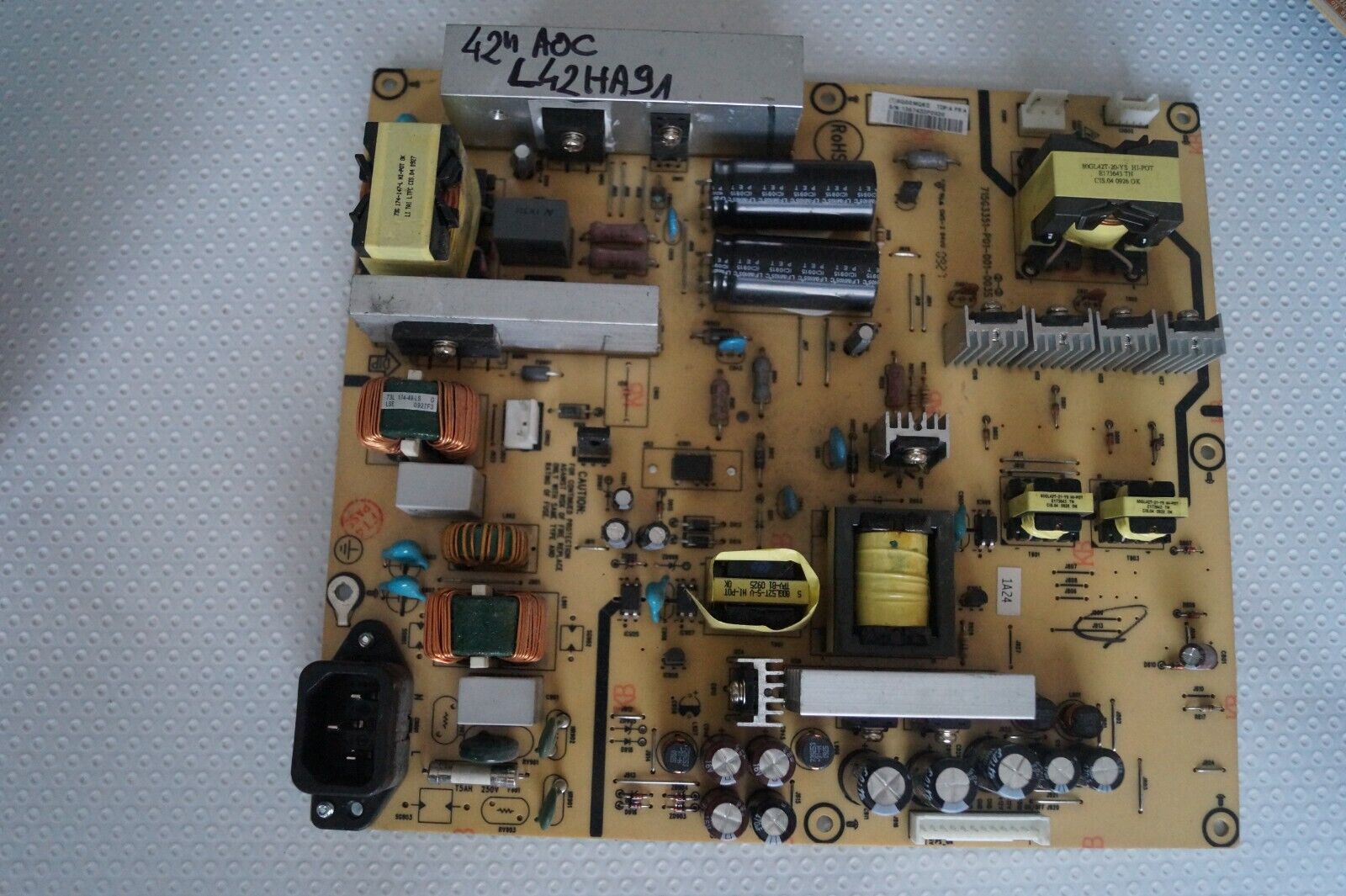 PSU POWER SUPPLY BOARD 715G3351-P01-001-003S FOR 42″ AOC L42HA91