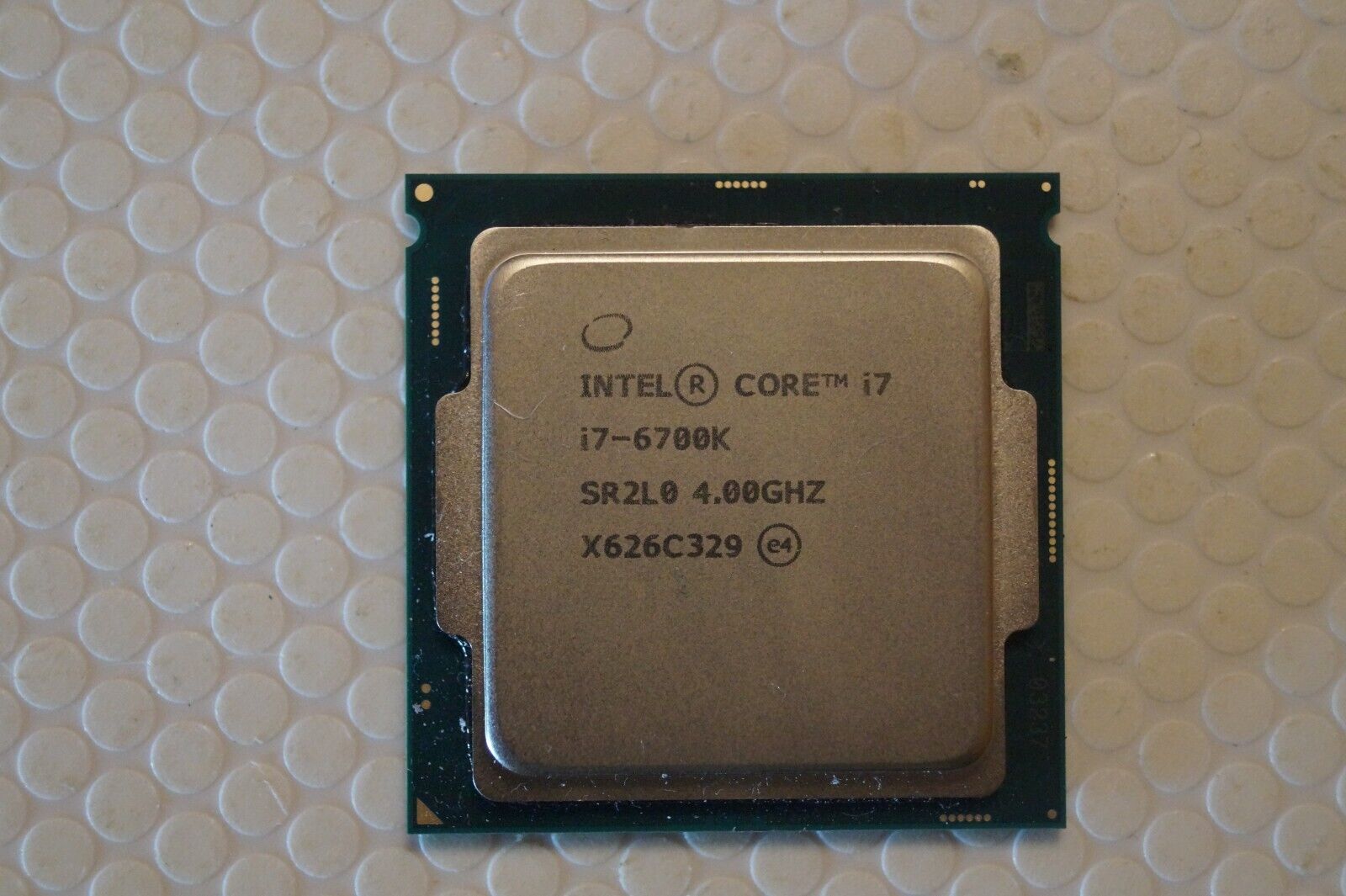 INTEL CORE i7-6700K 4.00GHZ INTEL LGA 1151 QUAD CORE CPU PROCESSOR SR2L0