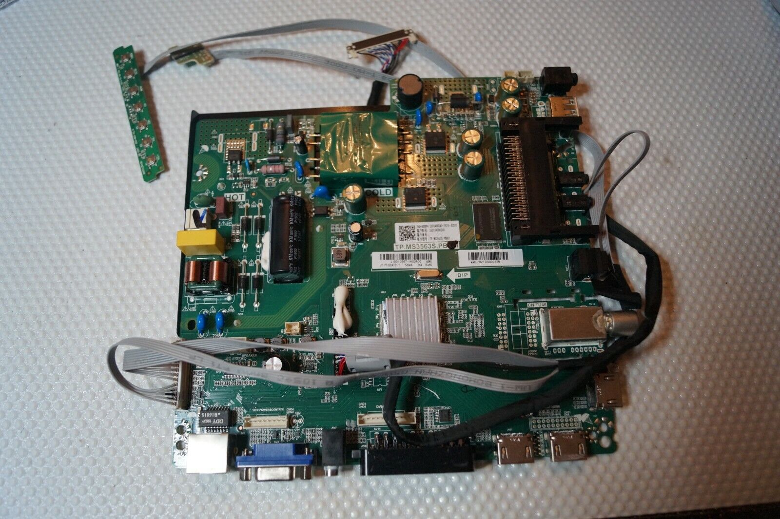 MAIN BOARD TP.MS3563S.PB801 FOR 32″ JVC LT-32C485 LED TV, SCREEN: P320AT01-1