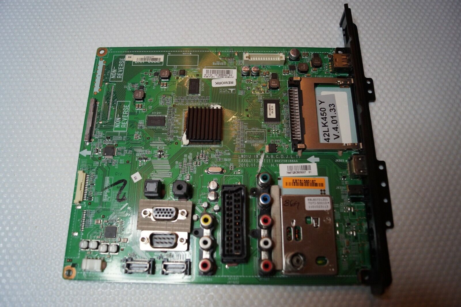 MAIN BOARD EAX64113201(1) EBT61565167 FOR 42″ LG 42LK450U LCD TV, LC420WUE SC A1