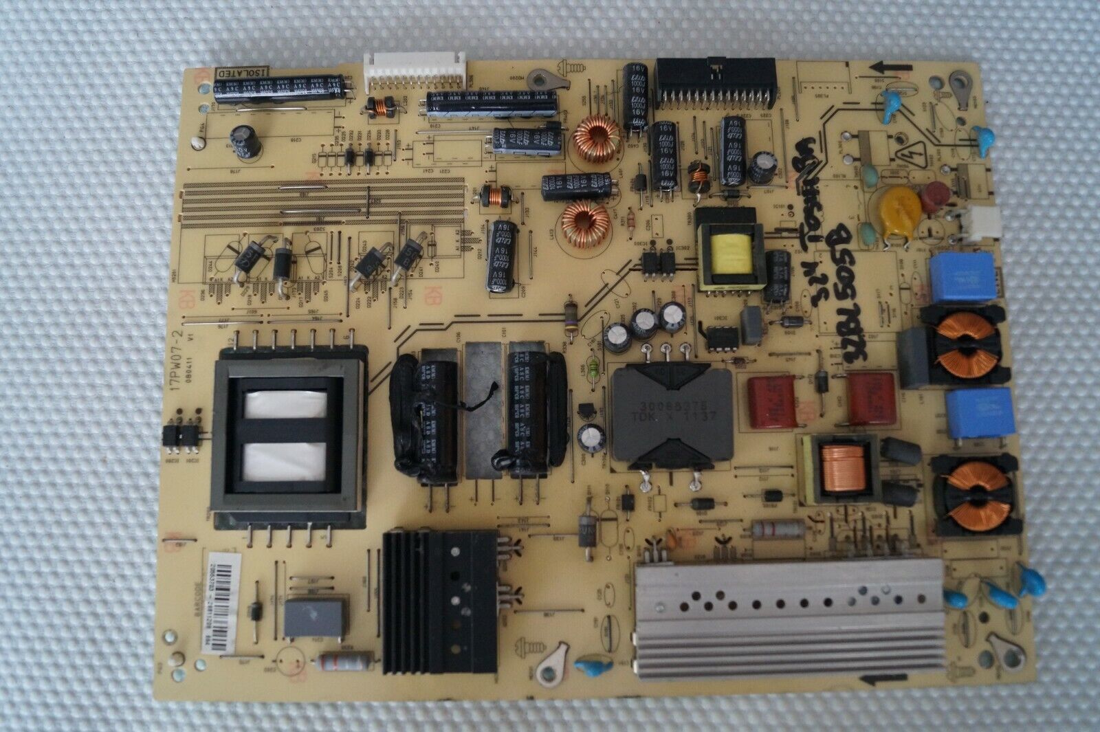 PSU POWER SUPPLY BOARD 17PW07-2 20553703 FOR 32″ TOSHIBA 32BL505B LED TV