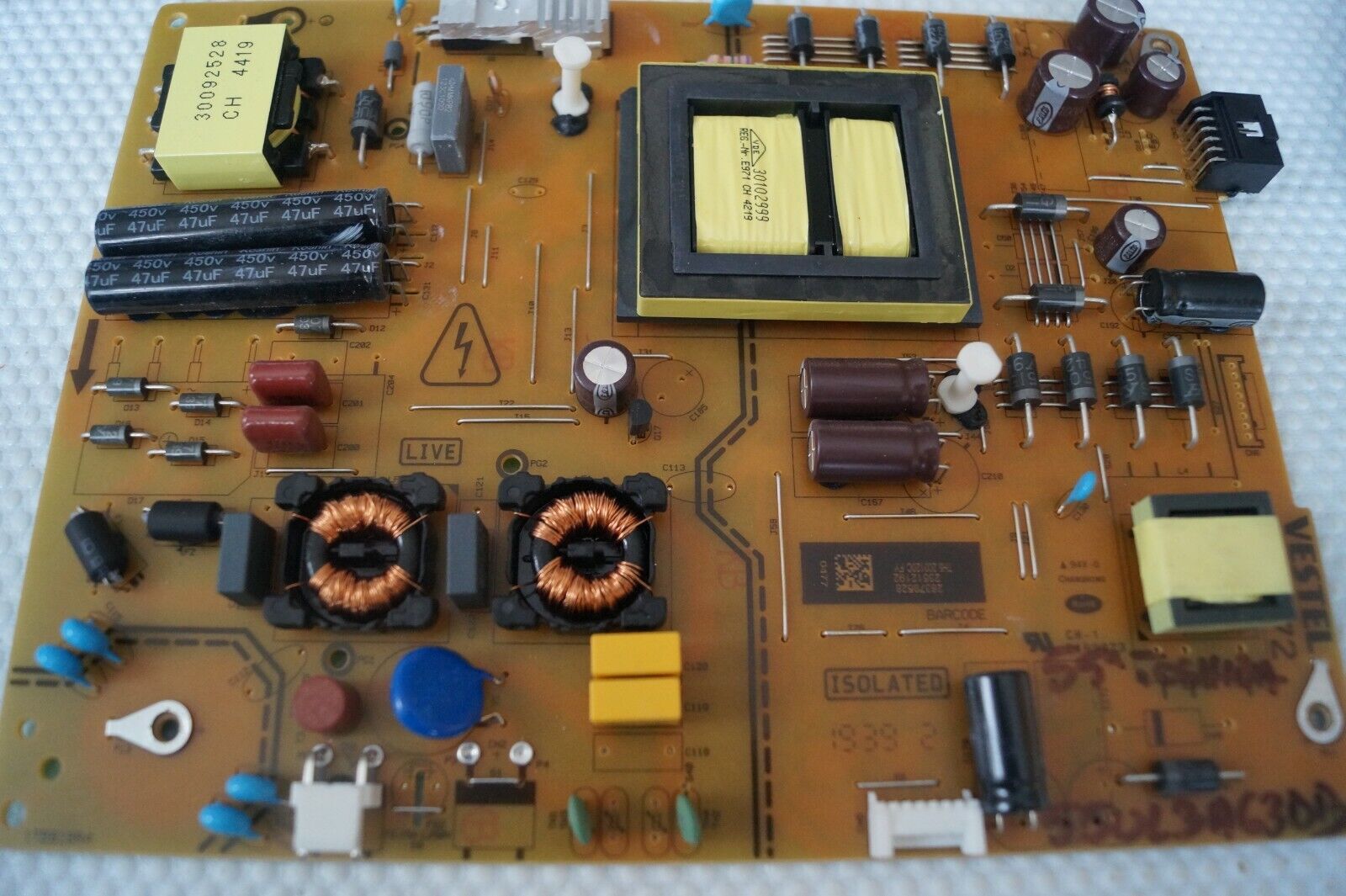 PSU POWER SUPPLY BOARD 17IPS72 23512192 FOR 55″ TOSHIBA 55UL3A63DB LED TV