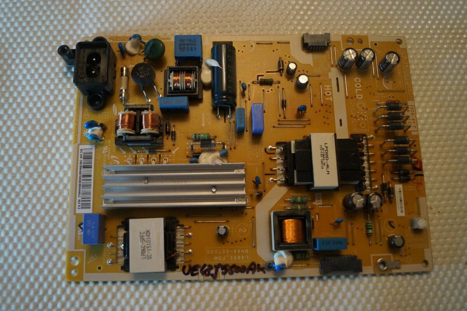 PSU POWER SUPPLY BOARD BN44-00703G FOR 48″ SMSUNG UE48J5600AK LED TV, GENUINE