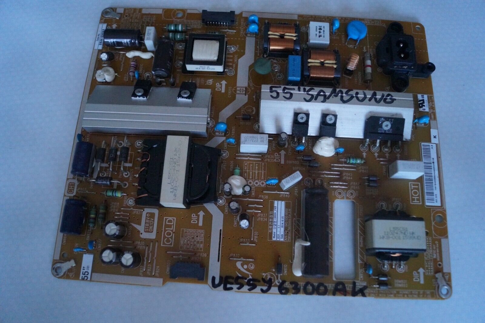 PSU POWER SUPPLY BOARD BN44-00804A FOR 55″ SAMSUNG UE55J6300AK LED TV