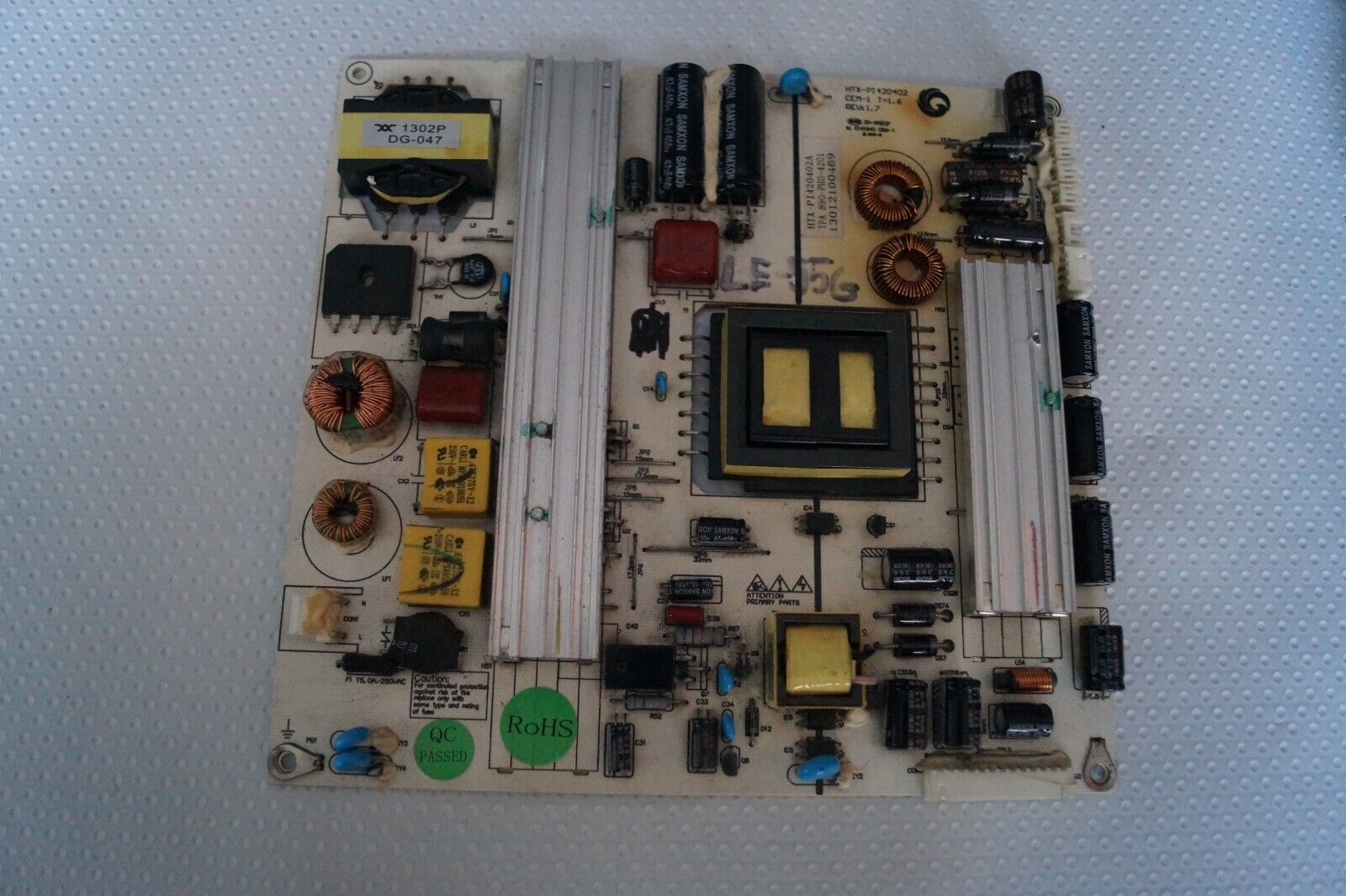 PSU POWER SUPPLY BOARD HTX-PI420402A FOR 55″ BUSH LE-55GB2A LED TV