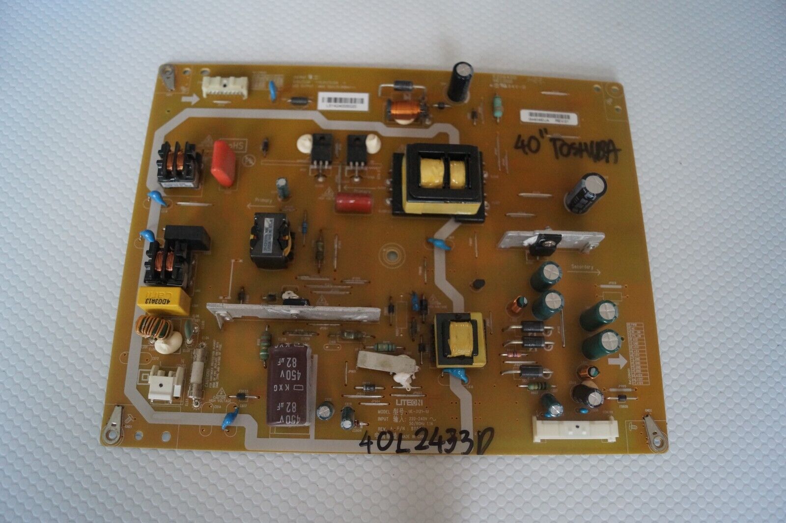 PSU POWER SUPPLY BOARD G4606EUA  FOR 40″ TOSHIBA 40L2433D TV