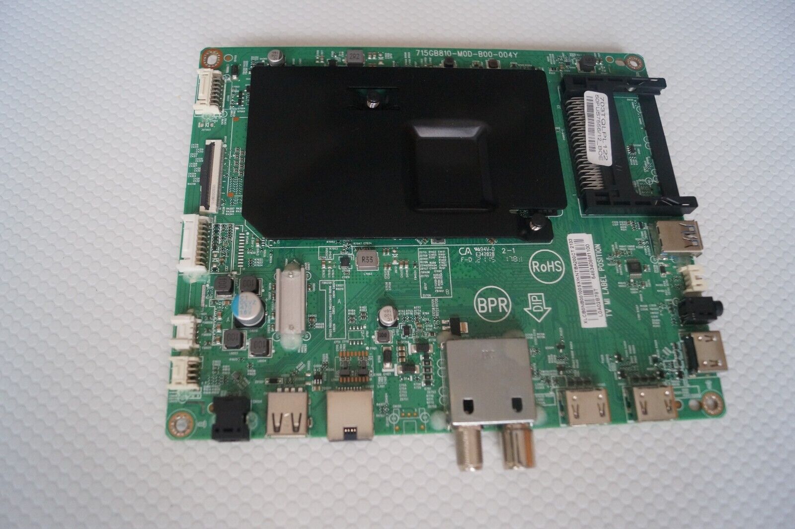 MAIN BOARD 715GB810-M0D-B00-004Y FOR PHILIPS 50PUS7556/12 TV, TPT500WR-PV7D.Q