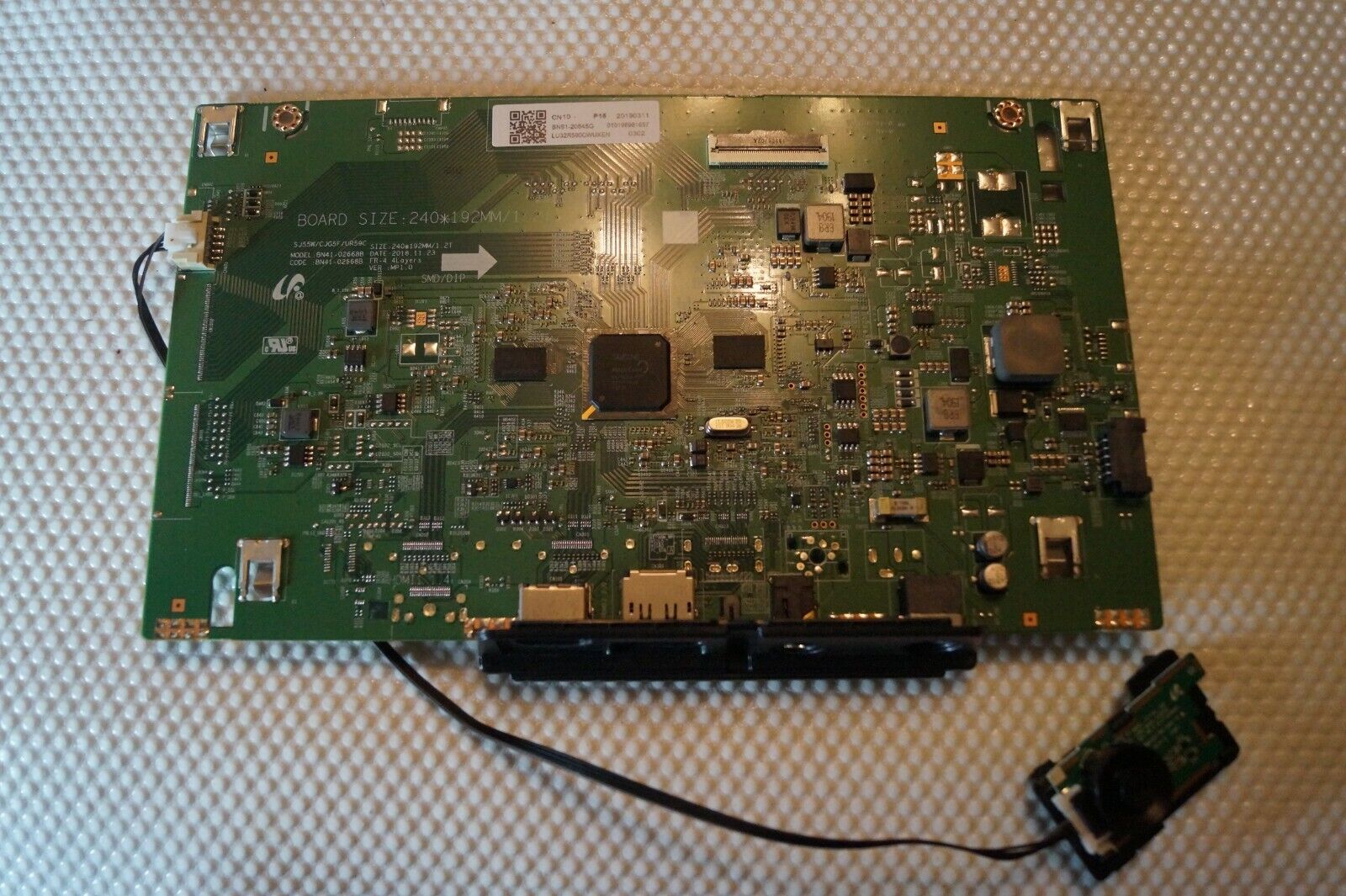 MAIN BOARD BN41-02668B BN91-20645G FOR 32″ SAMSUNG LU32R590CW TV, CY-PR315HGLV1V