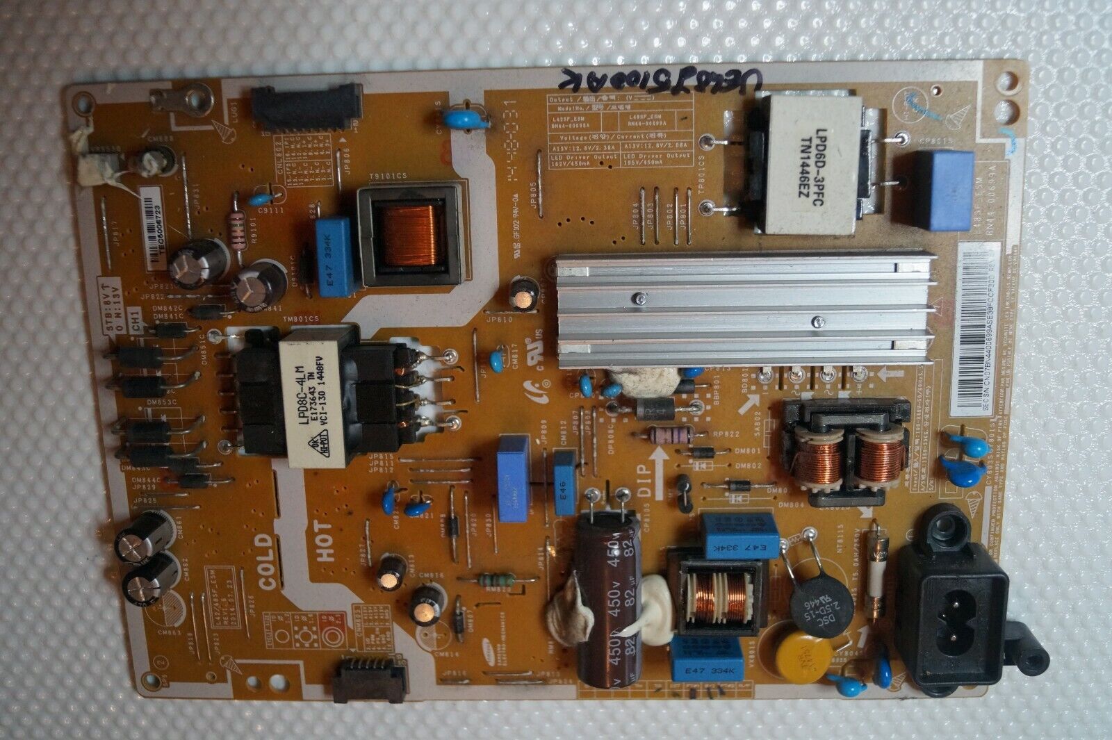 PSU POWER SUPPLY BOARD BN44-00699A FOR 48″ SAMSUNG UE48H5030AK LED TV