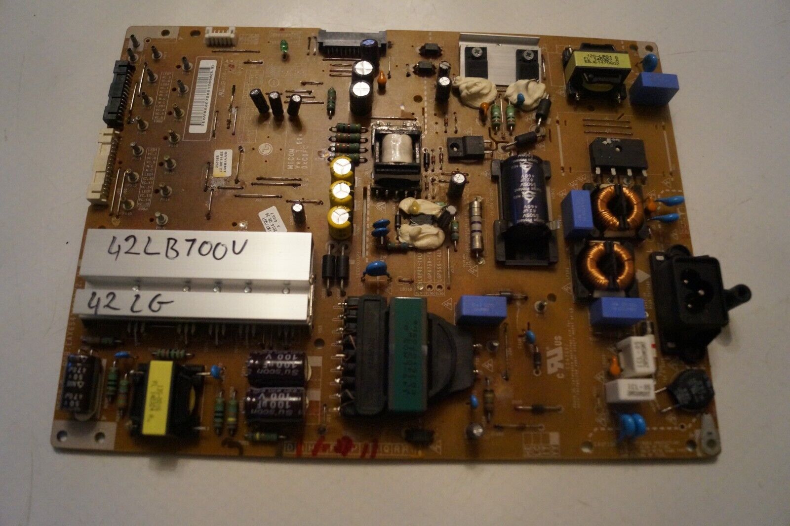 PSU POWER SUPPLY BOARD EAX65424001(2.4)  FOR 43″ LG 42LB700V TV