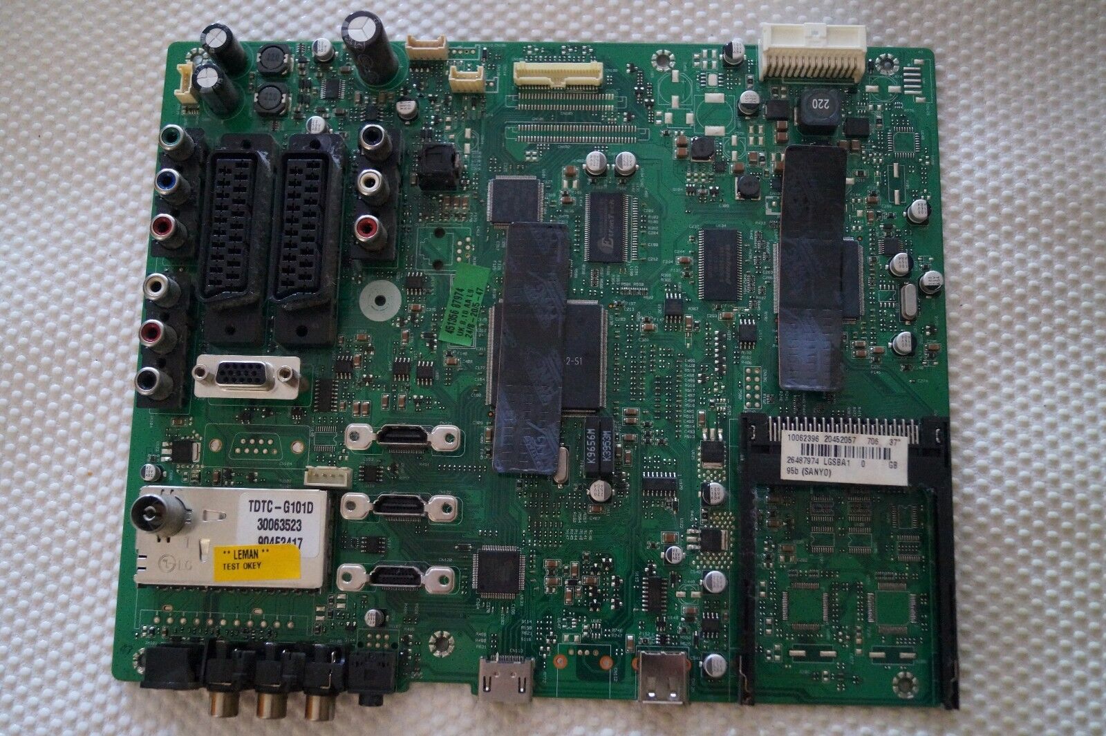 MAIN BOARD 17MB35-4 10062396 SCREEN LC370WUN FOR 37″ SANYO CE37FD90-B LCD TV