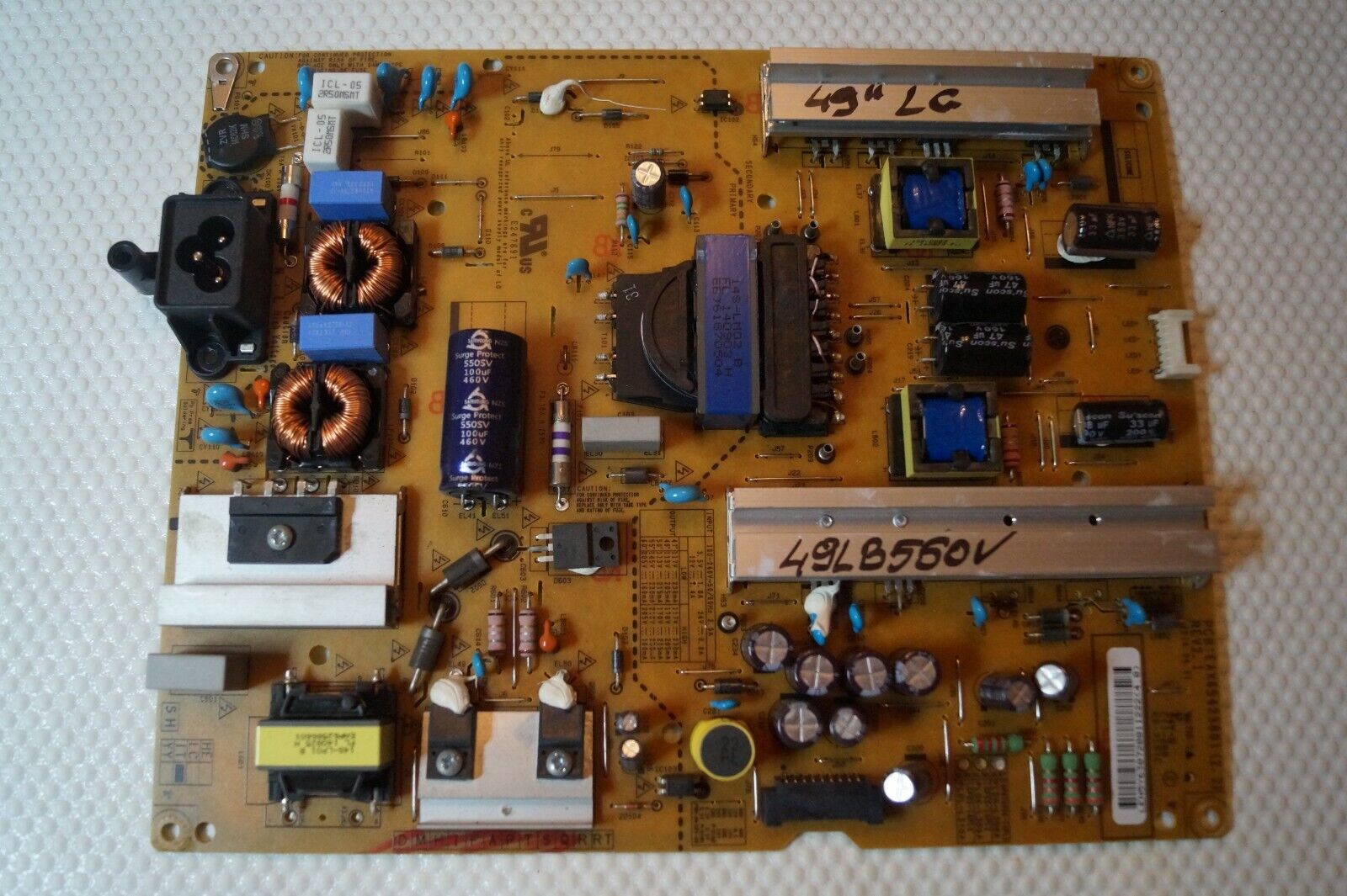 PSU POWER SUPPLY BOARD EAX65423801(2.2) FOR 47″ LG 47LB580V LED TV’s