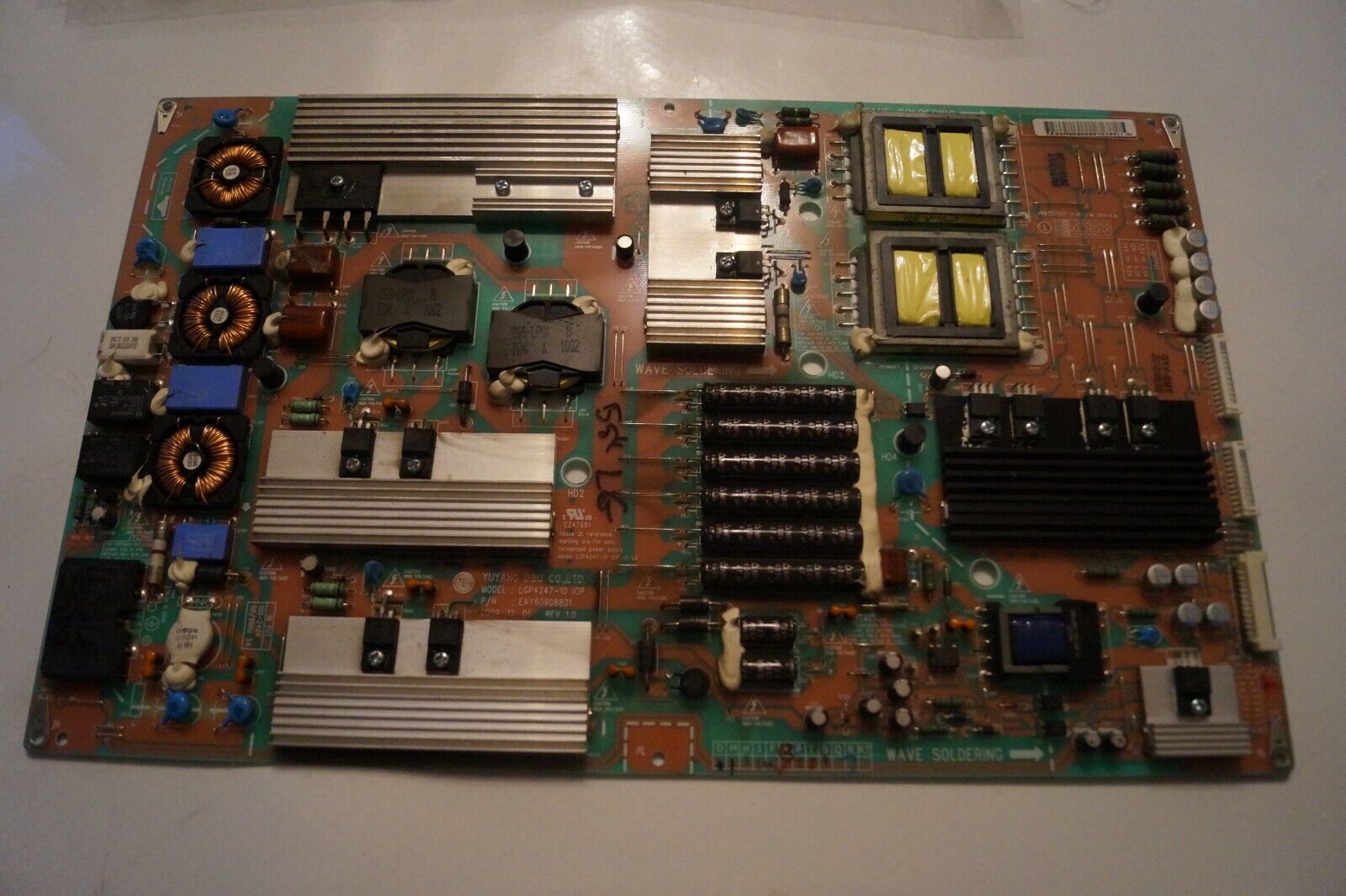 PSU POWER SUPPLY BOARD EAY60908801 LGP4247-10 10P  FOR 55″ LG LC55LE5900