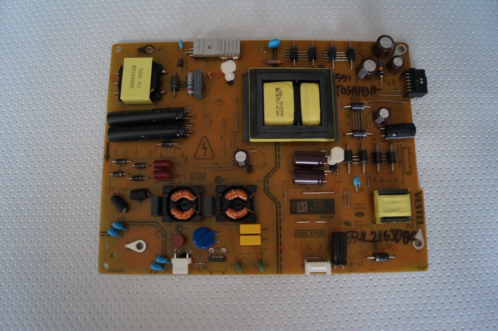 PSU POWER SUPPLY BOARD 17IPS72 23772855 FOR 55″ TOSHIBA 55UL2163DBC LED TV