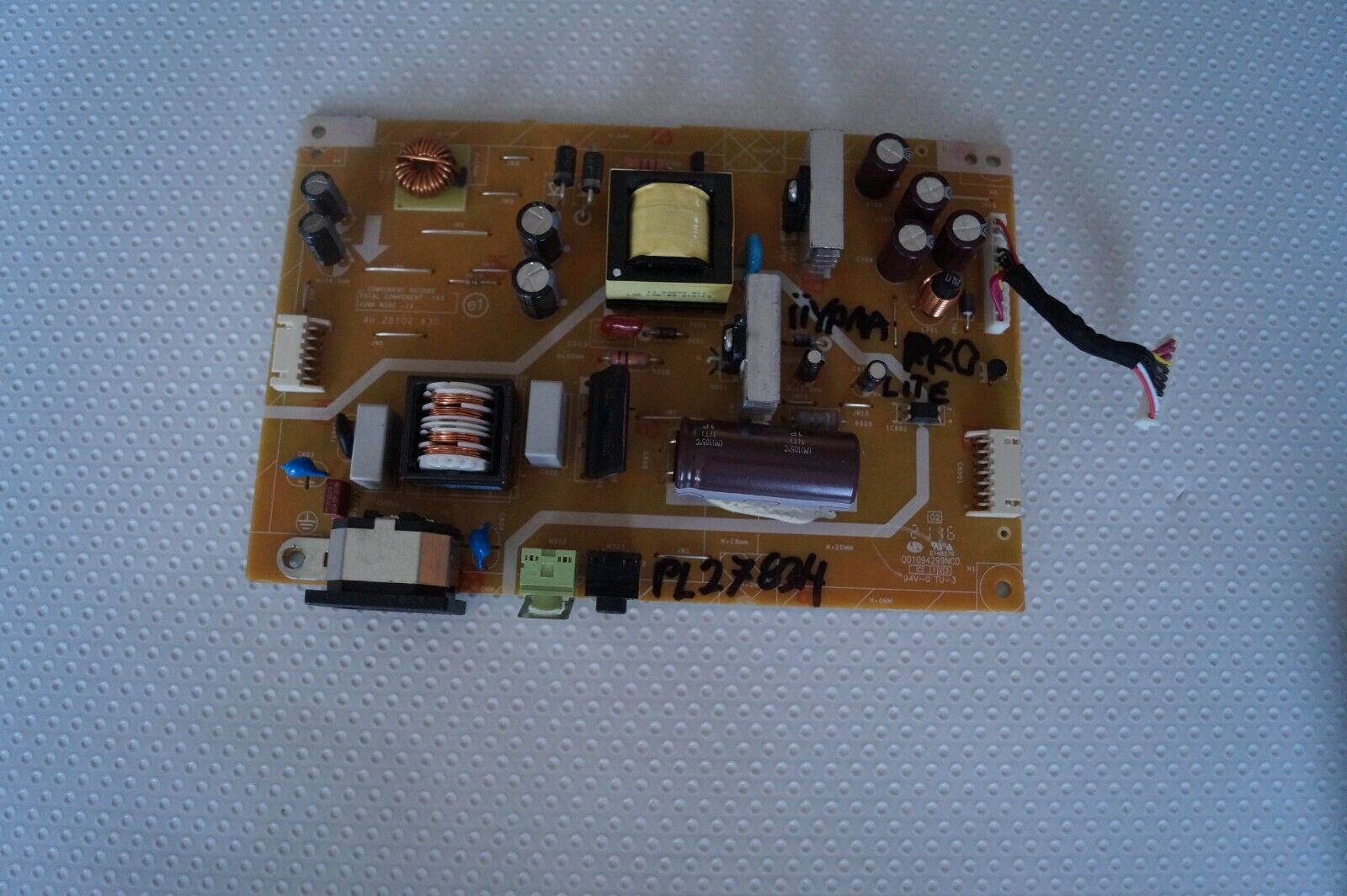 PSU POWER SUPPLY BOARD 4H.28102.A30 FOR 27″ IILYAMA PRO LITE PL2783H