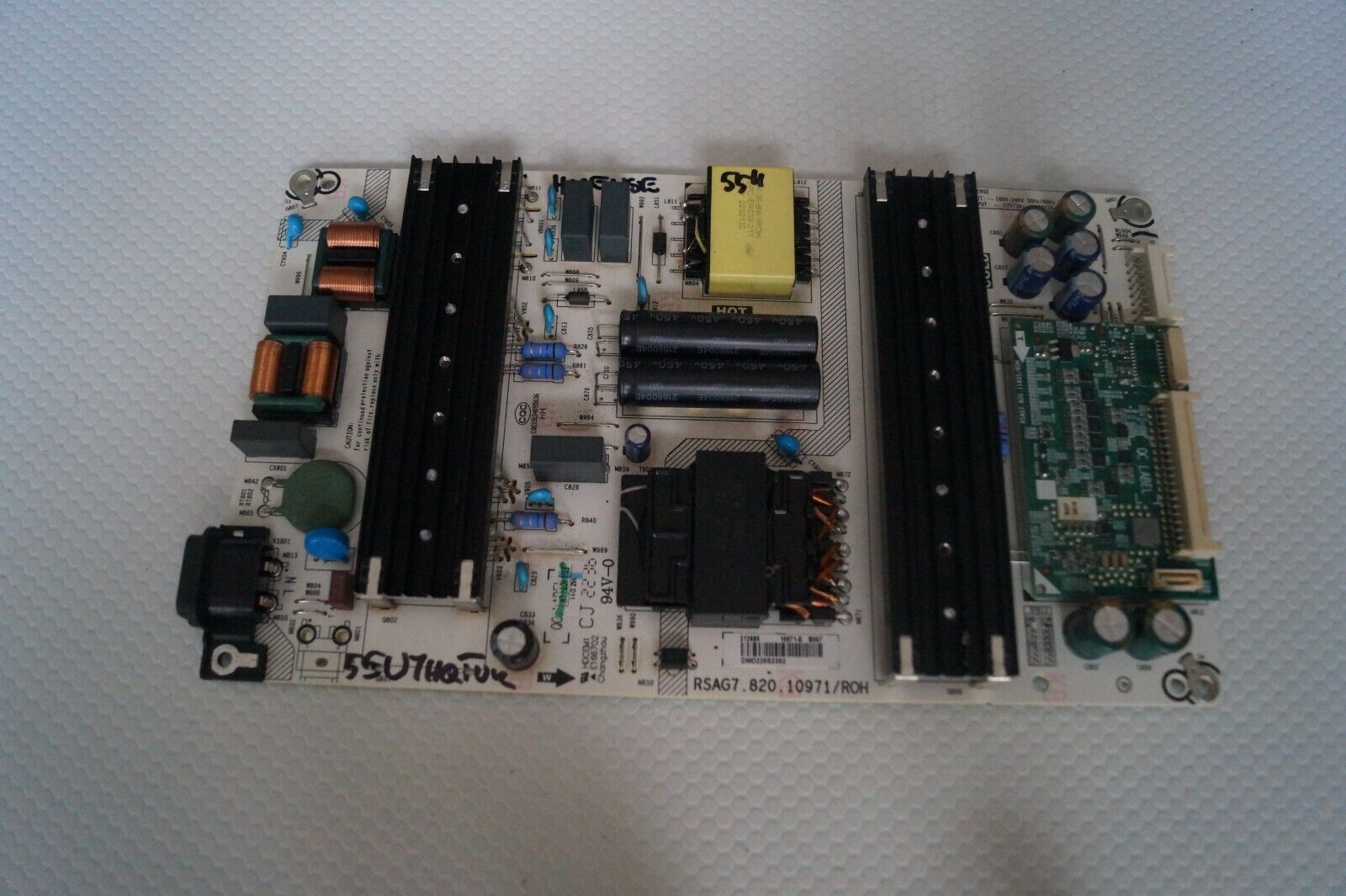 PSU POWER SUPPLY BOARD RSAG7.820.10971/ROH FOR 55″ HISENSE 55U7HQTUK TV