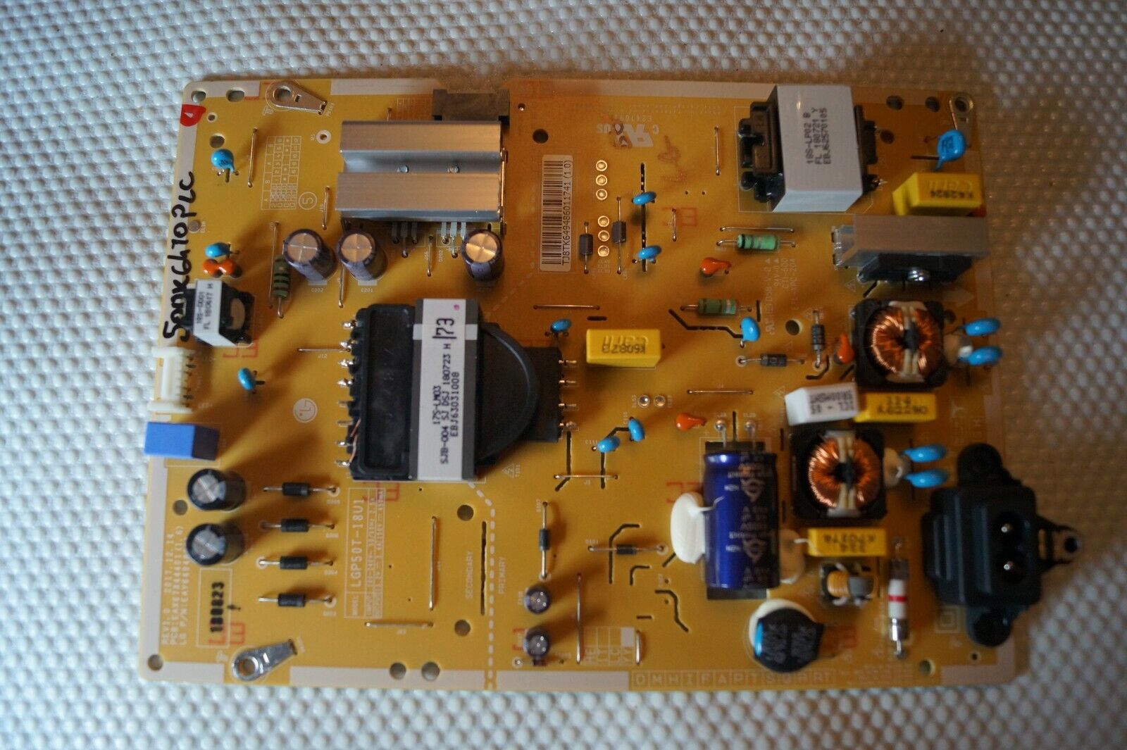 PSU POWER SUPPLY BOARD EAX67844401(1.6) EAY64948601 LG 50UK6470PLC 50UK6950PLB