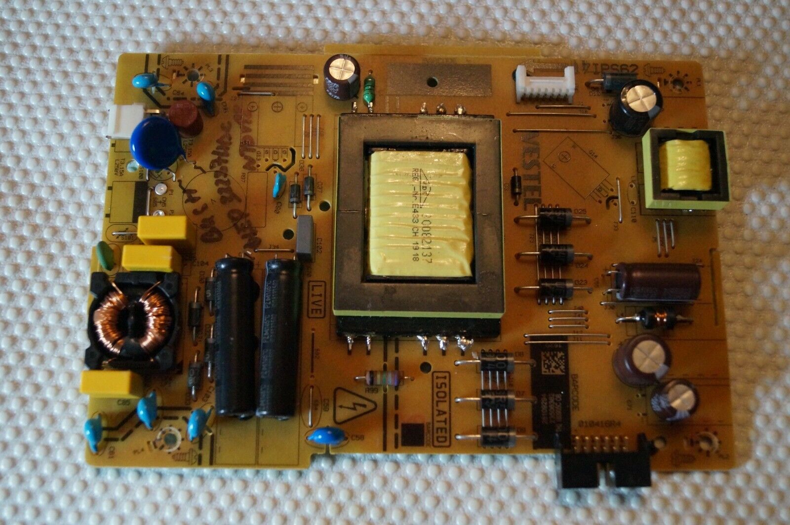 PSU POWER SUPPLY BOARD 17IPS62 23506362 FOR 32″ BUSH DLED32287HDCNTDFVPZ LED TV