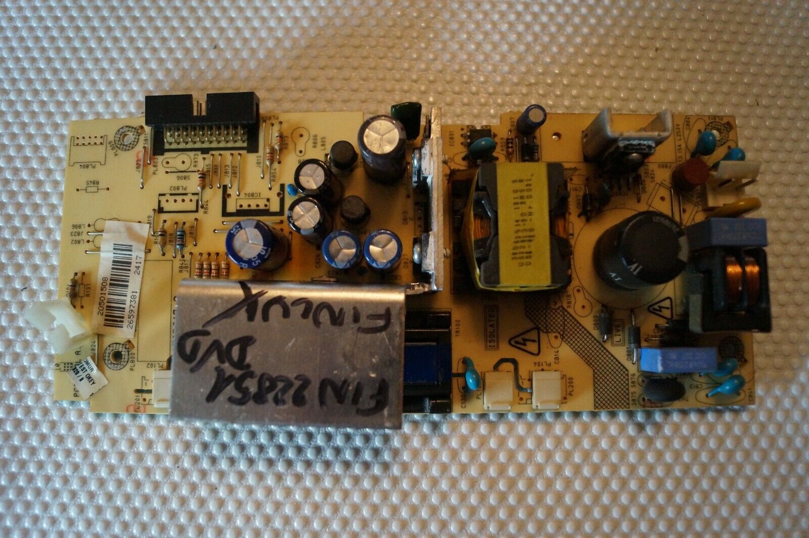 PSU POWER SUPPLY BOARD 17IPS17-2 20501508 FOR 22″ FINLUX FIN22851DVD LCD TV