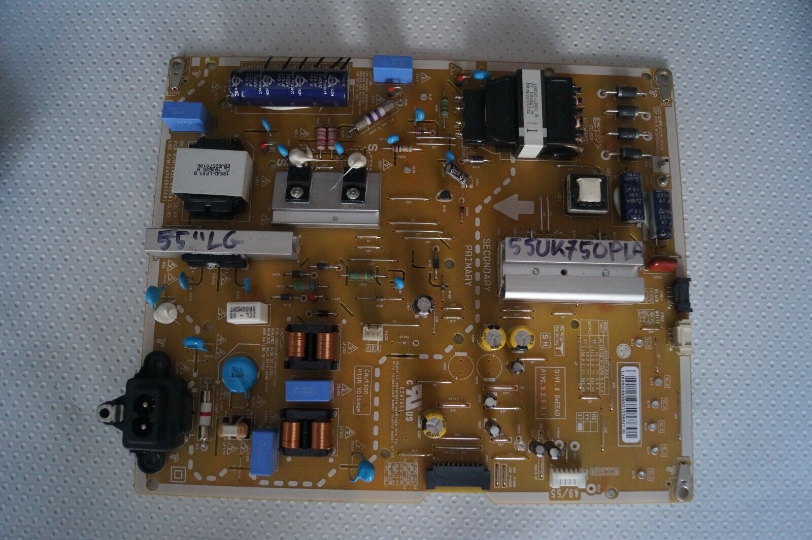 PSU POWER SUPPLY BOARD EAY64808601 EAX6745501(1.8) FOR 55″ LG 55UK750PLA