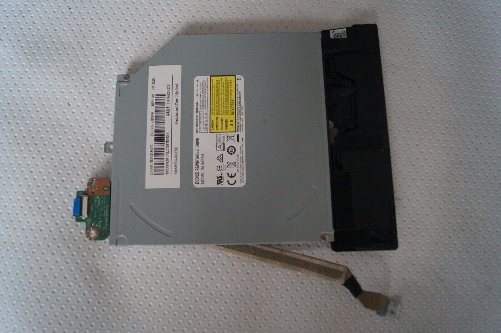 DVD OPTICAL DRIVE DA-8AESH SDX0K84170 FOR 23.8″ LENOVO AiO 520-24ARR PC