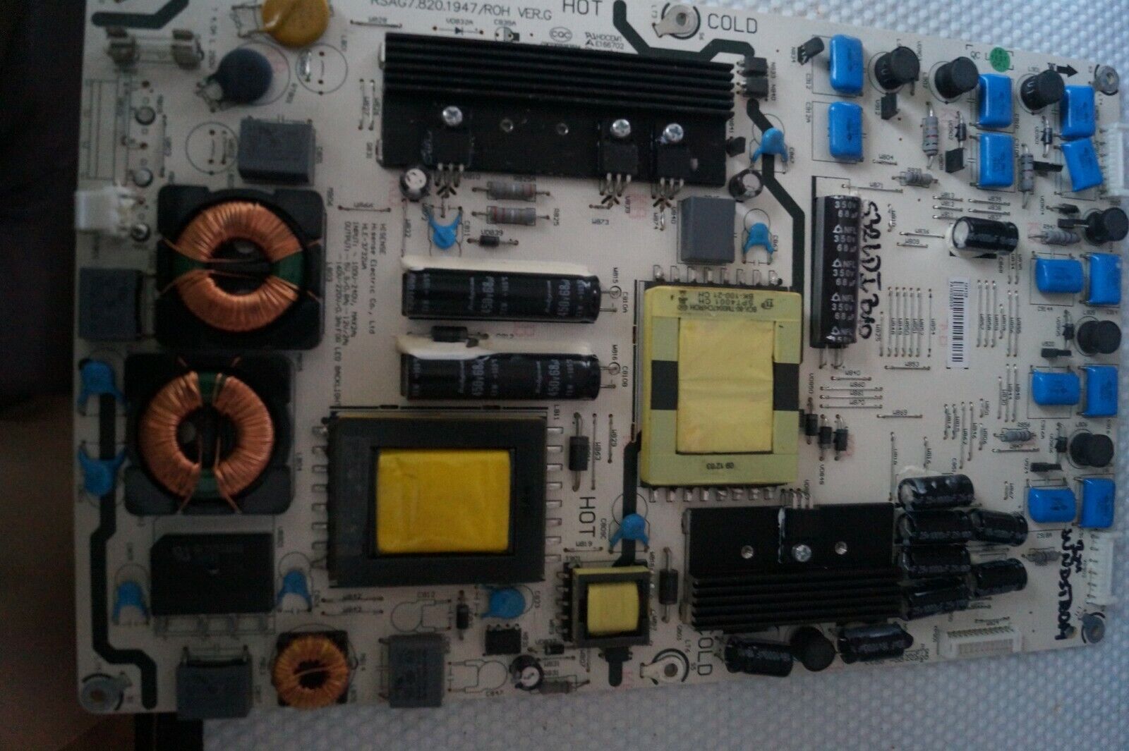 PSU POWER SUPPLY BOARD RSAG7.820.1947/R0H FOR 32″ SUNDSTROM S32LDIB10 TV