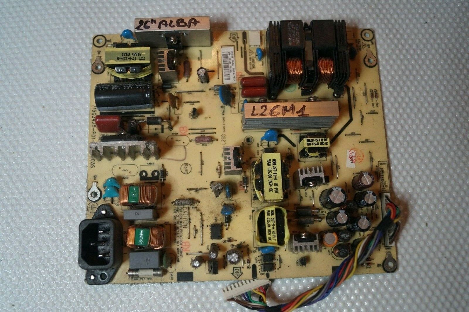 PSU POWER SUPPLY BOARD 715G3425-P01-000-003S FOR 26″ ALBA L26M1 LCD TV