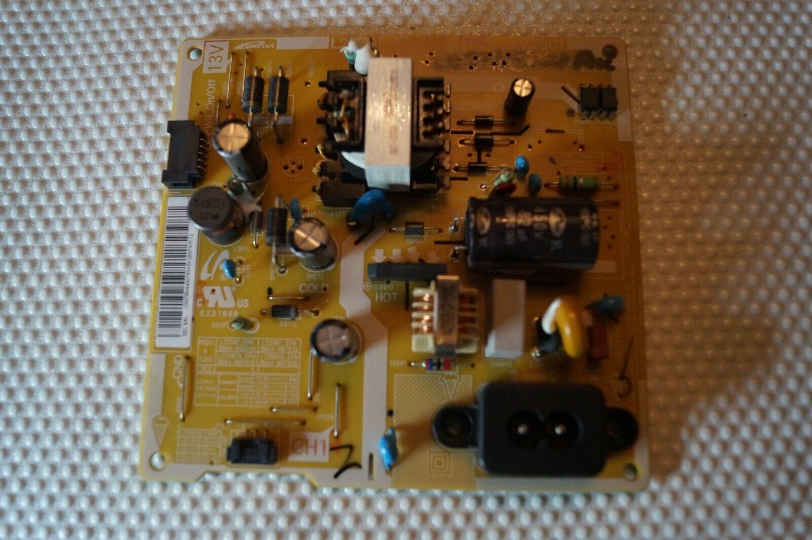 PSU POWER SUPPLY BOARD BN44-00793A FOR 22″ SAMSUNG UE22H5000AK LED TV