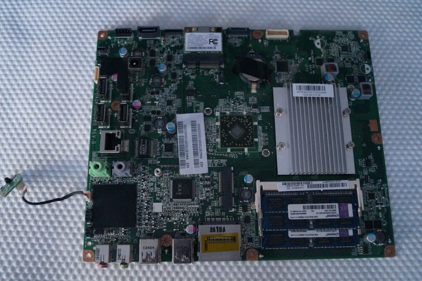 MOTHERBOARD DAQK3BMB6B0 AMD E1-1200 8GB 20″ PACKARD BELL ONETWO S3230 PC +EXTRAS