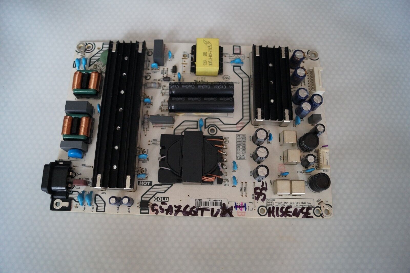 PSU POWER SUPPLY BOARD RSAG7.820.9999/ROH FOR 65″ HISENSE 65A6BGTUK TV