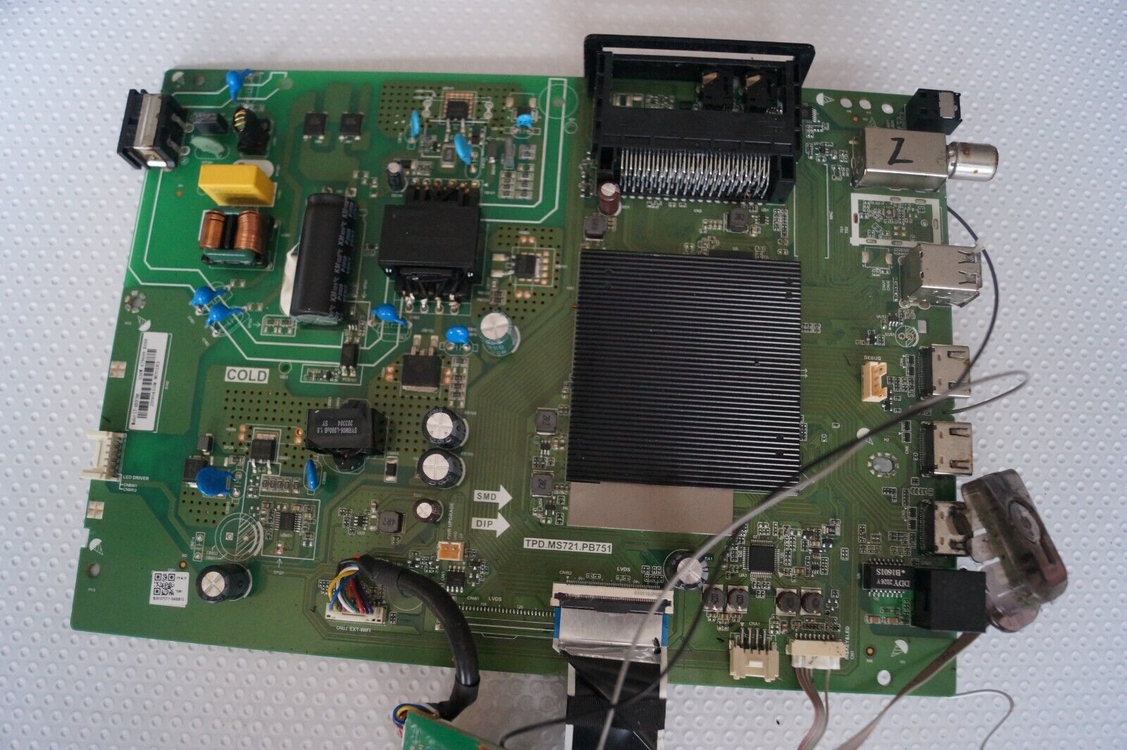 MAIN BOARD TPD.MS721.PB751 FOR 40″ JVC LT-40CF700 , V400HJ9-PE1