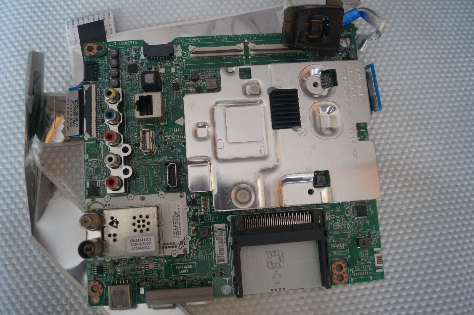 MAIN BOARD EAX67133404(1.0) EBT64559702 55″ LG 55UJ630V , HC550DGG-SLSL3-A14X