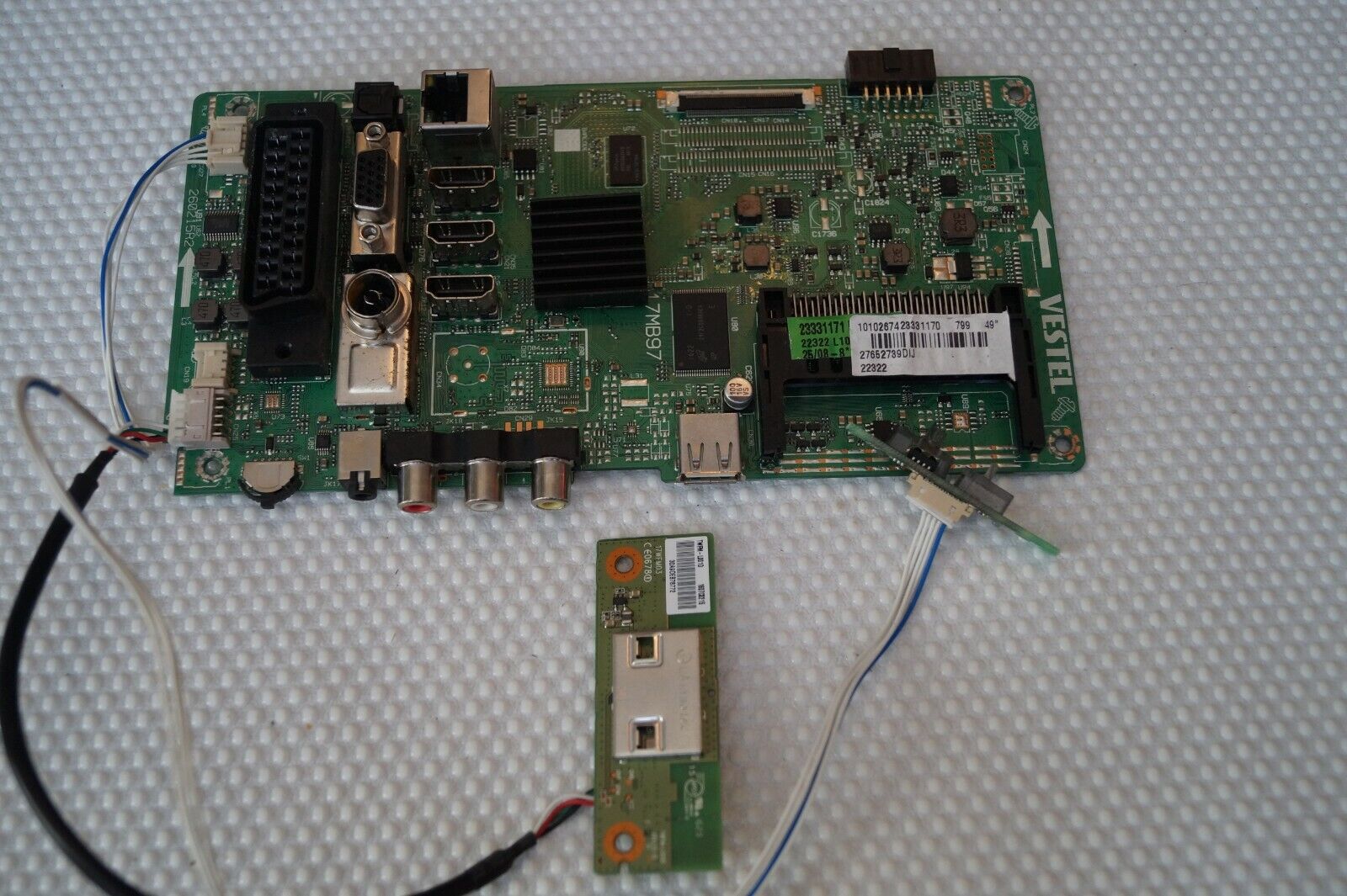 MAIN BOARD 17MB97 23331170 FOR 49″ CELCUS CEL-49FHDSB-16/1 TV,VES490UNDL-2D-N11