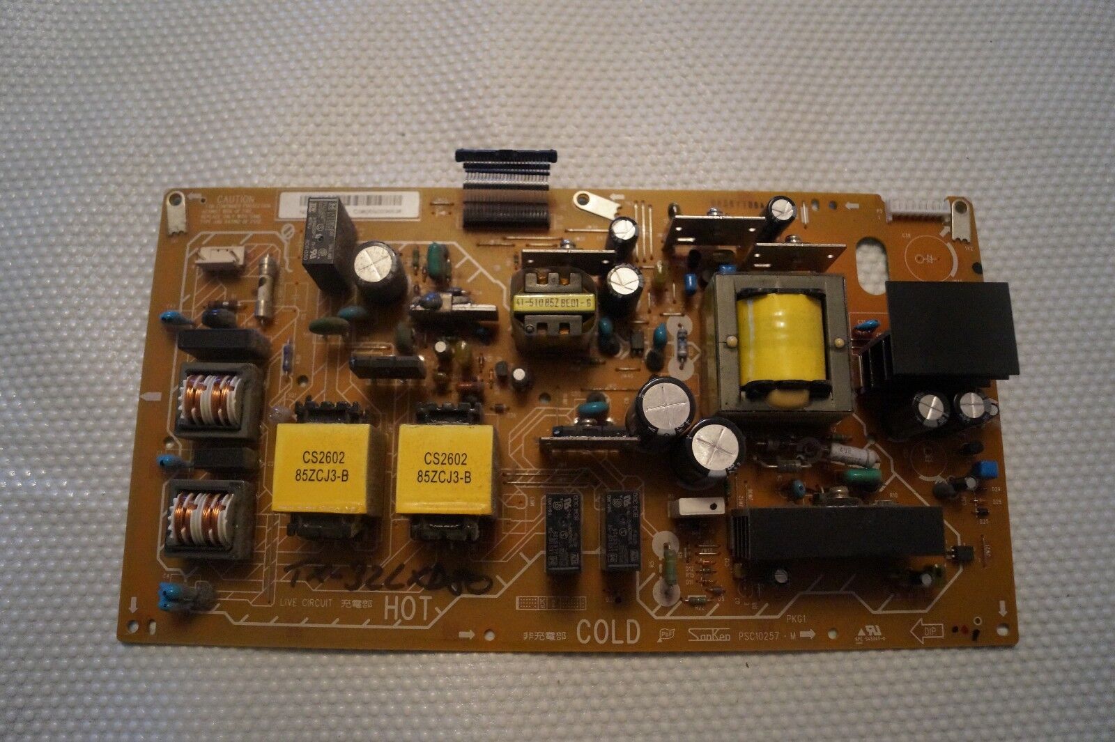 PSU POWER SUPPLY BOARD N0AC3J00015 PSC10257-M FOR 32″ PANASONIC TX-32LXD80 TV