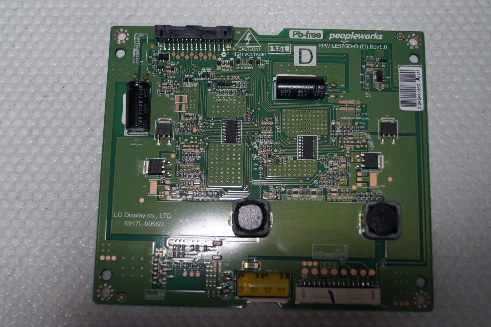 LED DRIVER BOARD 6917L-0056D FOR LG 37LV355U LED TV,SCREEN : LC370EUN (SD)(V2)