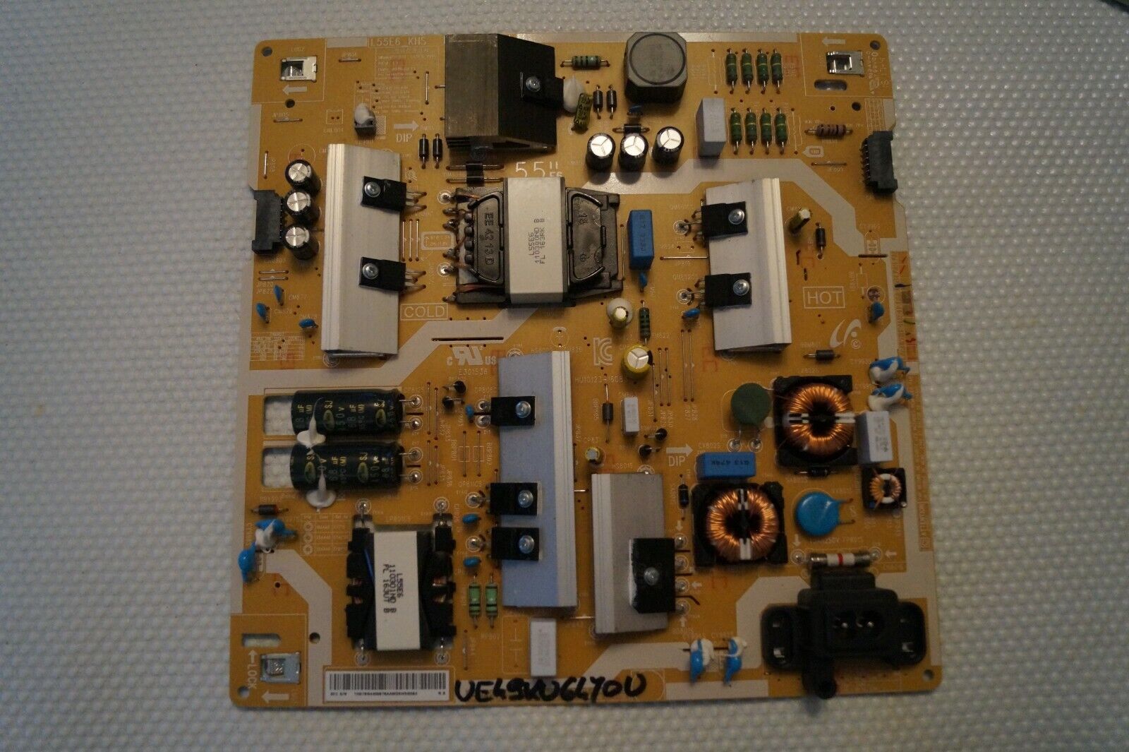 PSU POWER SUPPLY BOARD BN44-00876A FOR SAMSUNG UE49KU6500U UE55MU6670U LED TV