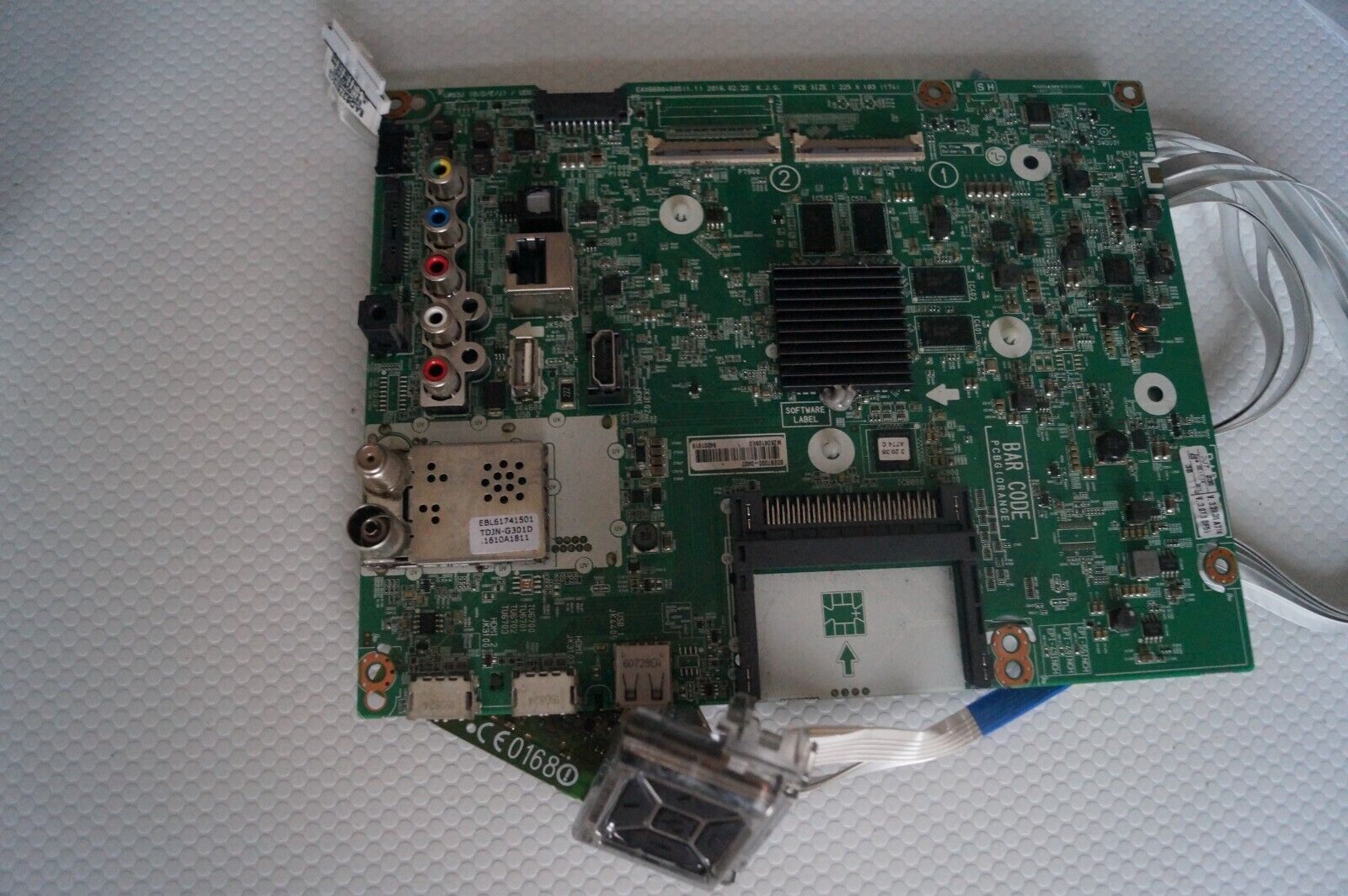 MAIN BOARD EAX66804605(1.1) EBT64201818 55″ LG 55UH661V , LC550EGG (FJ) (M6)