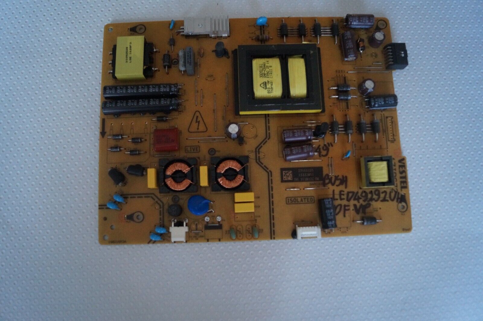 PSU POWER SUPPLY BOARD 17IPS72 23332051 FOR 49″ BUSH LED49292UHDFVP LED TV