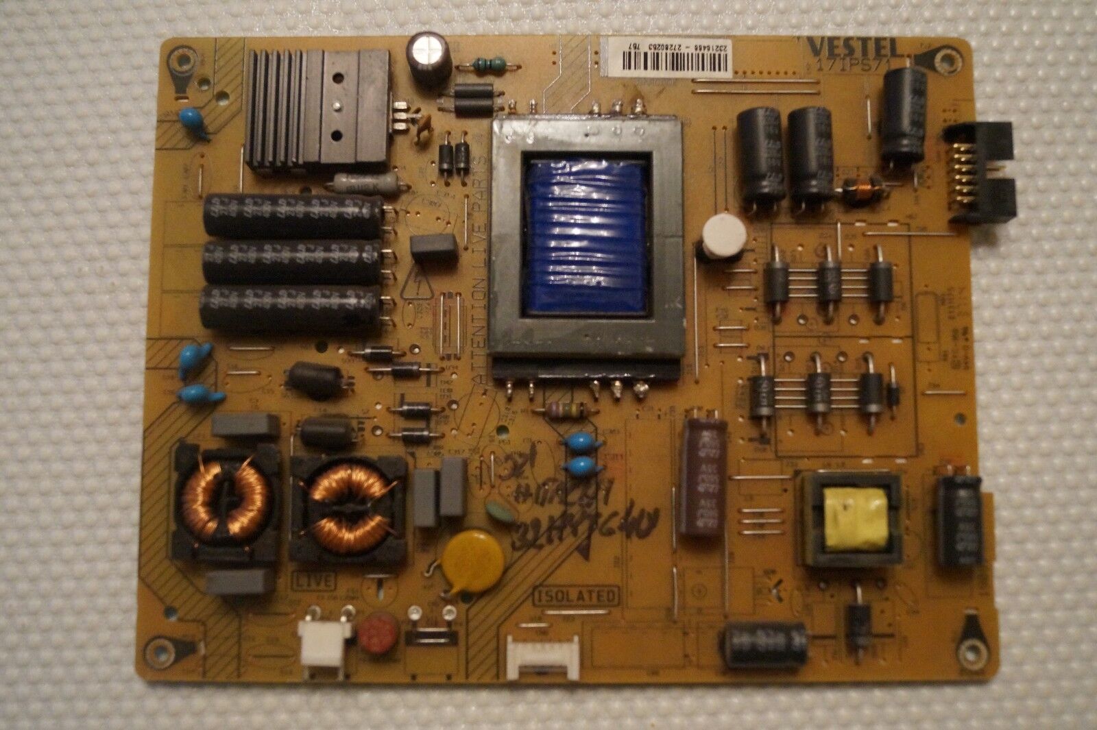 PSU POWER SUPPLY BOARD 17IPS71 23216466 FOR 32″ HITACHI 32HYT64U 32HYJ46U TV